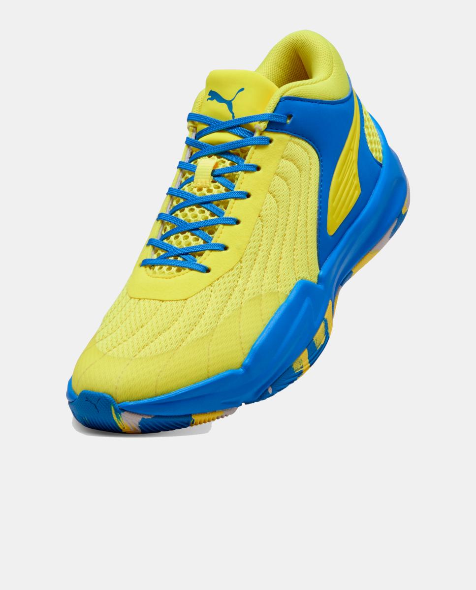 Calçado de Basquetebol de Homem Court Pro 2 Marble Amarelo-7