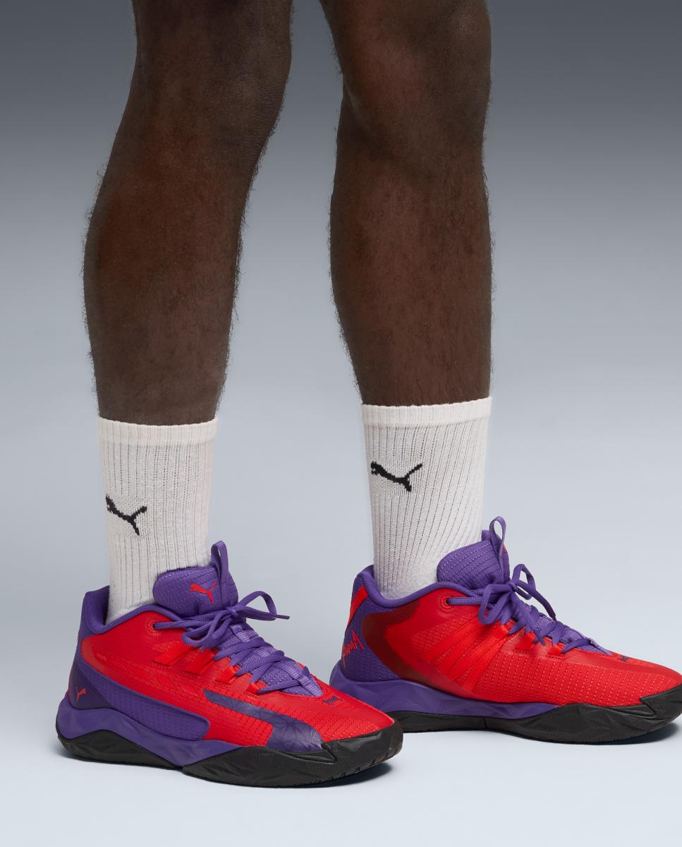 Calçado de Basquetebol de Homem Dagger 2 Roxo-4