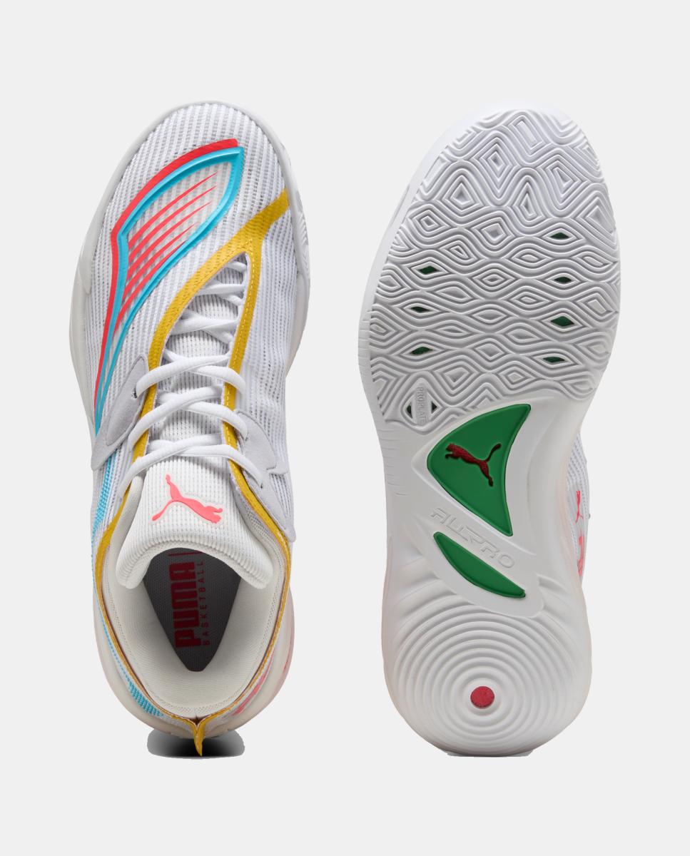 Calçado de Basquetebol de Homem All-Pro Nitro Branco-5