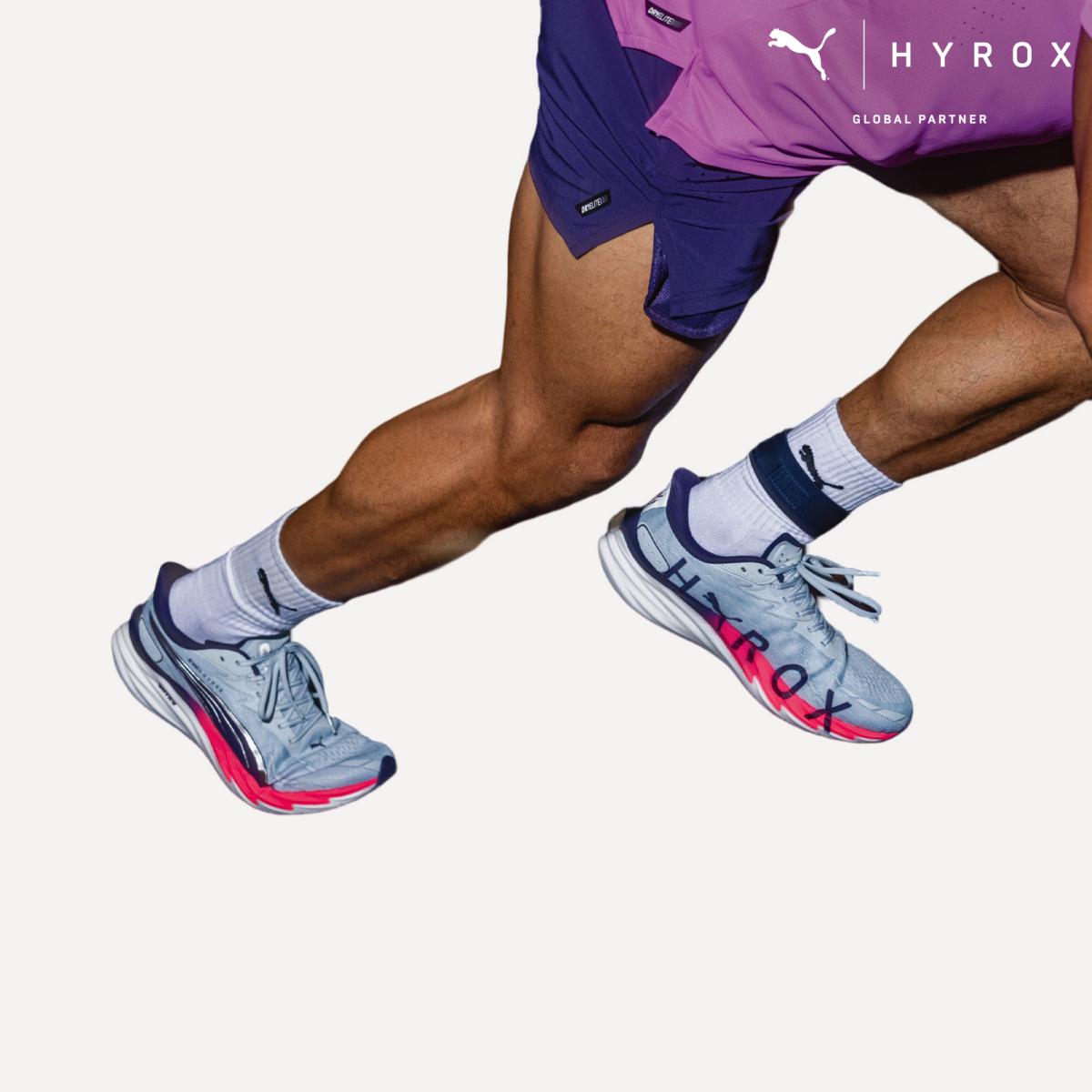 Sapatilhas de Running de Homem Velocity Nitro 4 X Hyrox Rosa-4