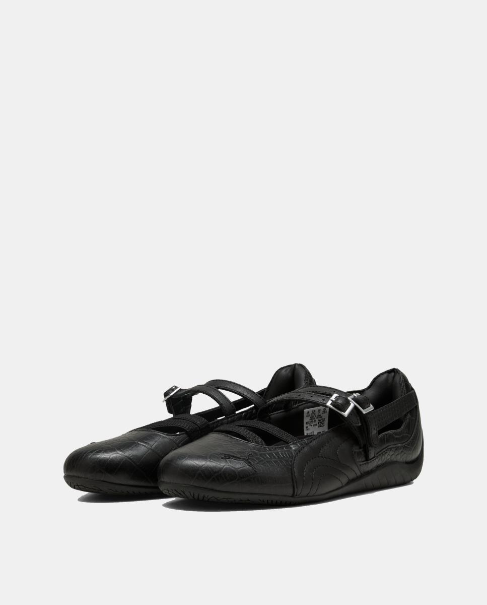 Sapatilhas Speedcat Ballet Croc para Mulher Preto-2
