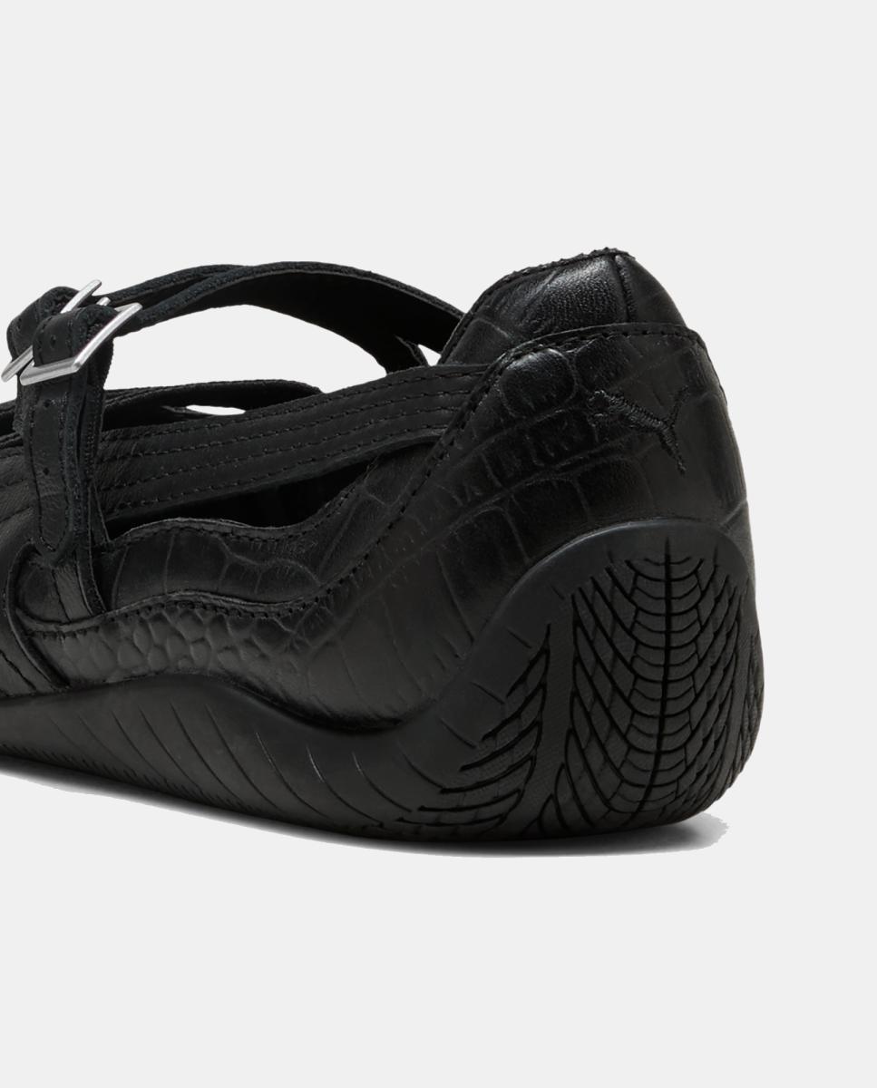 Sapatilhas Speedcat Ballet Croc para Mulher Preto-3