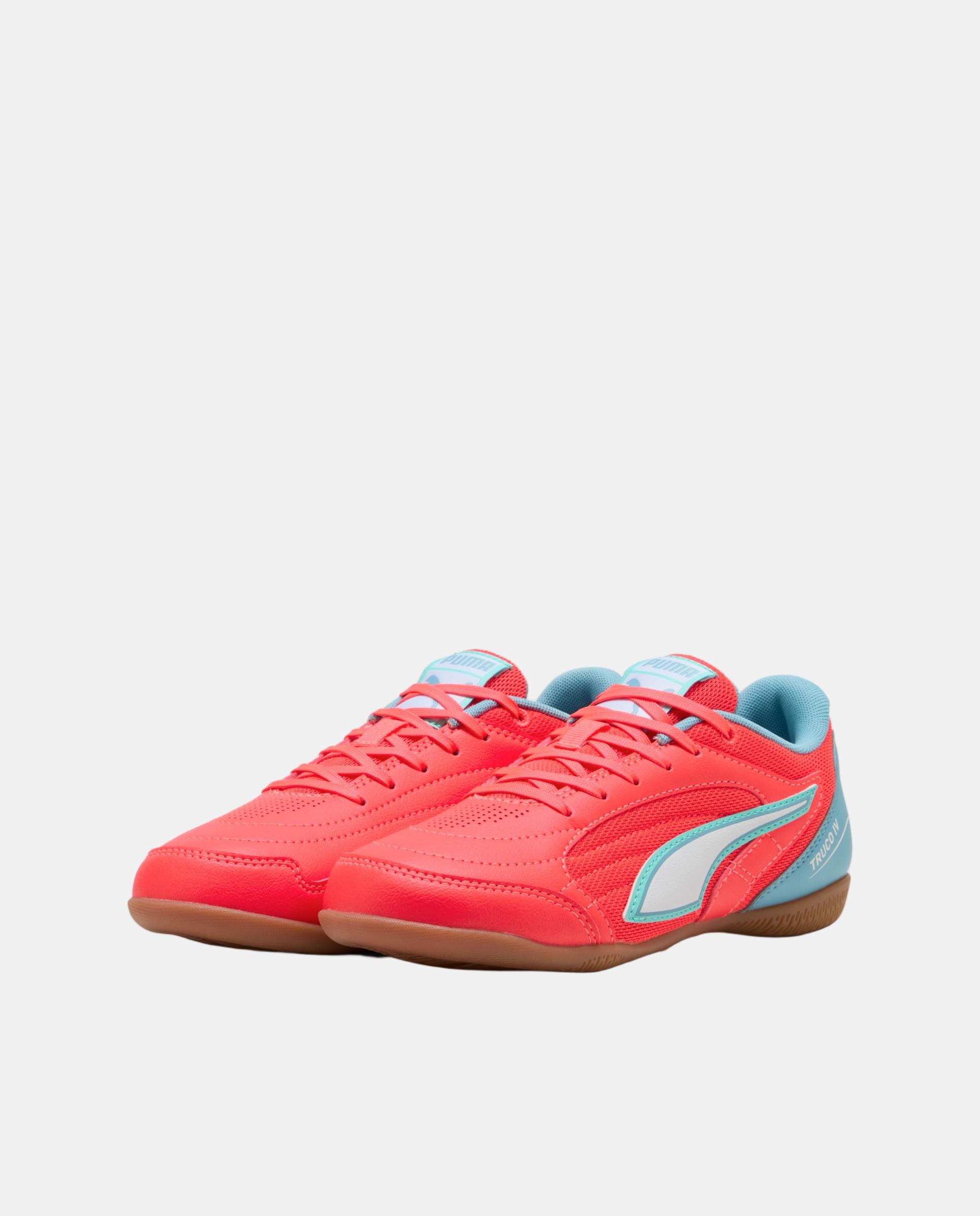 Chuteiras de Futebol Infantil TRUCO IV Jr Vermelho-2
