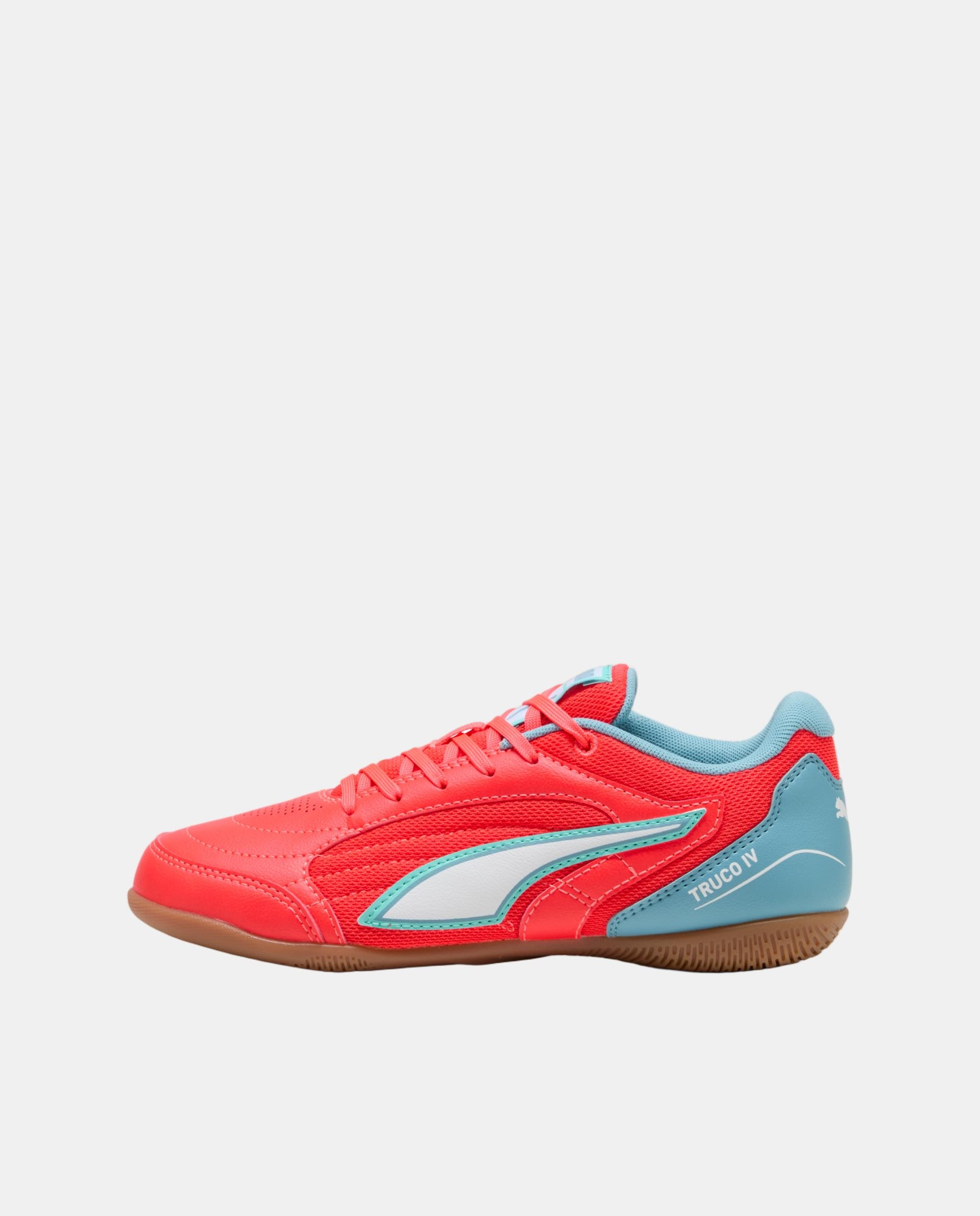 Chuteiras de Futebol Infantil TRUCO IV Jr Vermelho-4