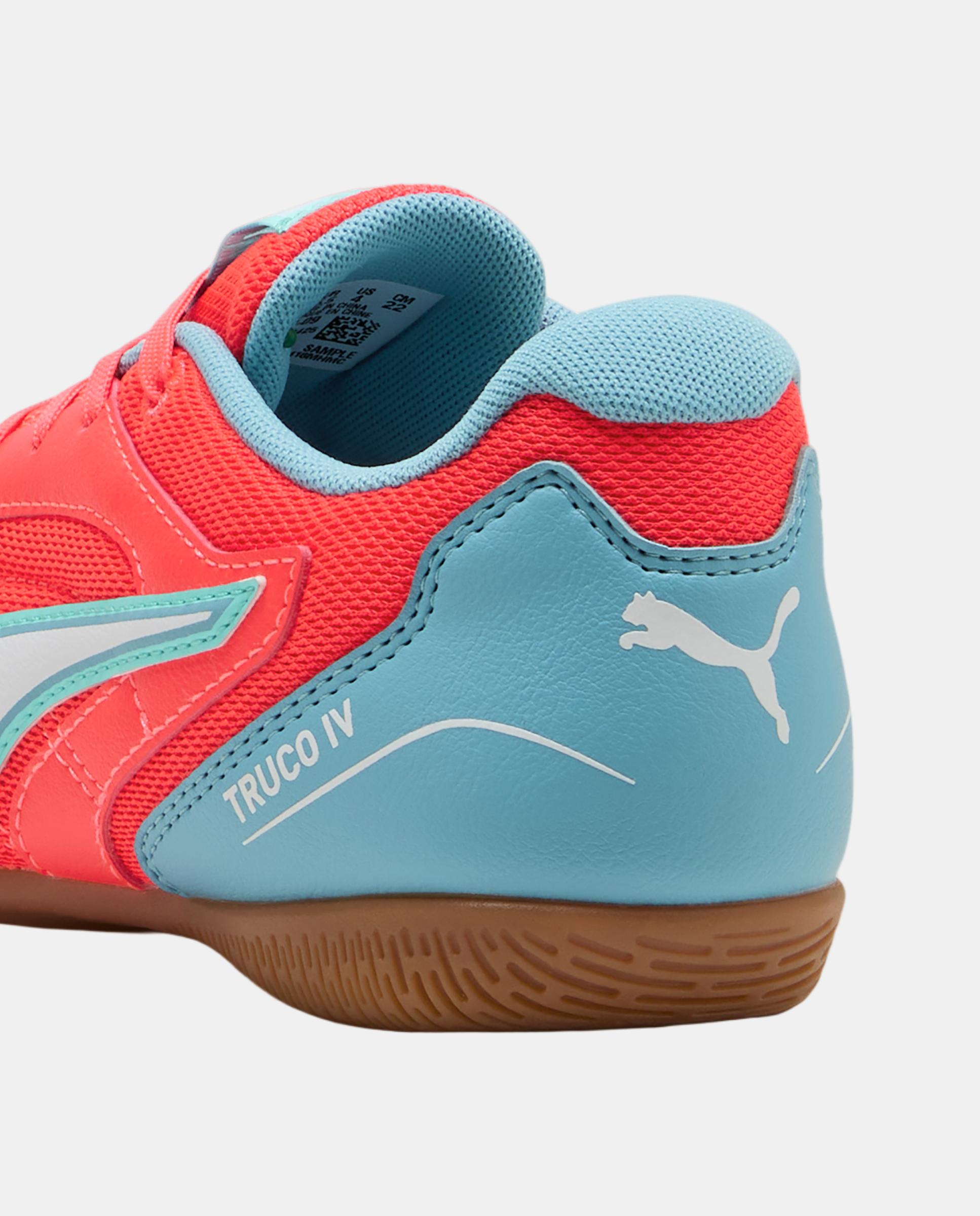 Chuteiras de Futebol Infantil TRUCO IV Jr Vermelho-5