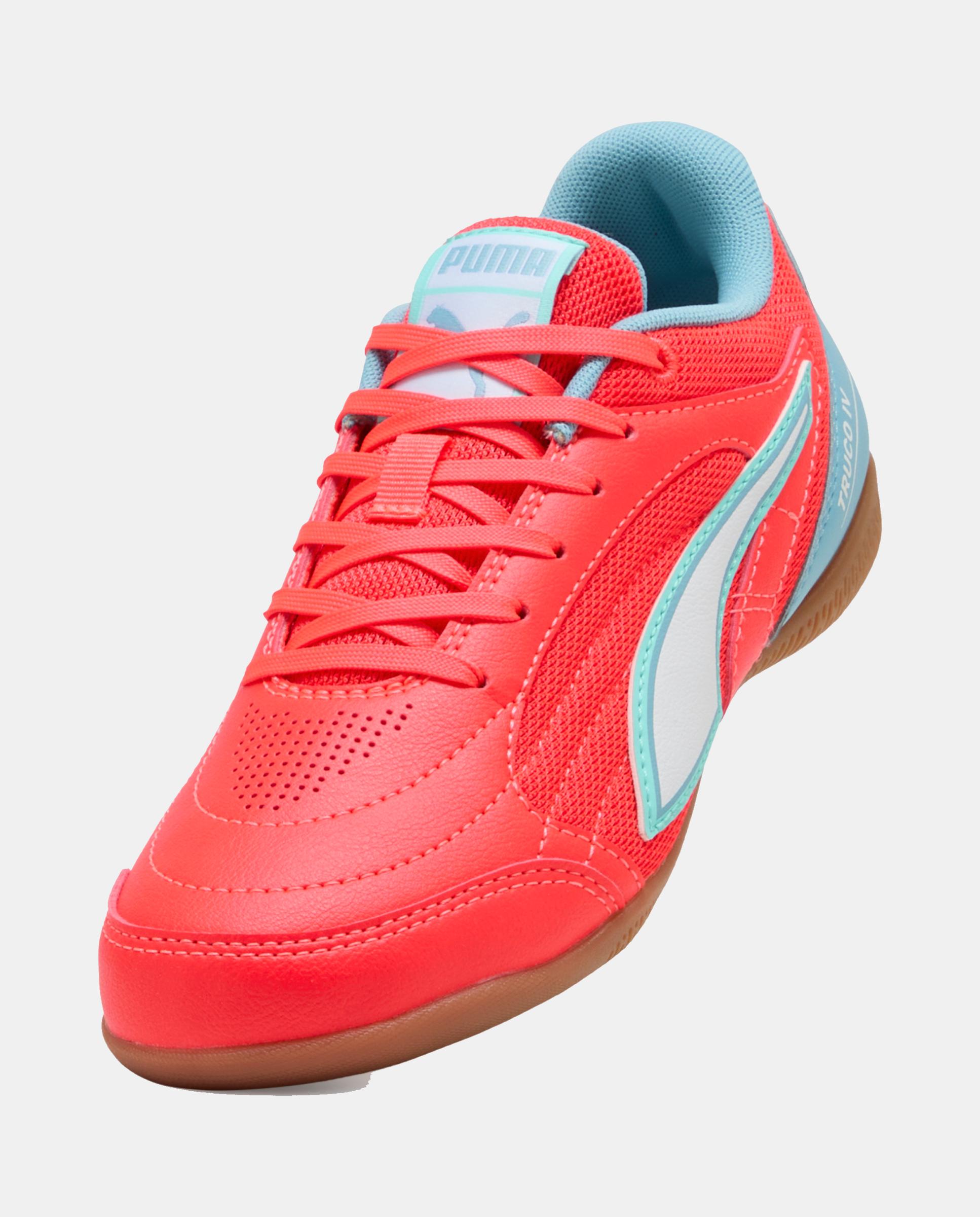 Chuteiras de Futebol Infantil TRUCO IV Jr Vermelho-6