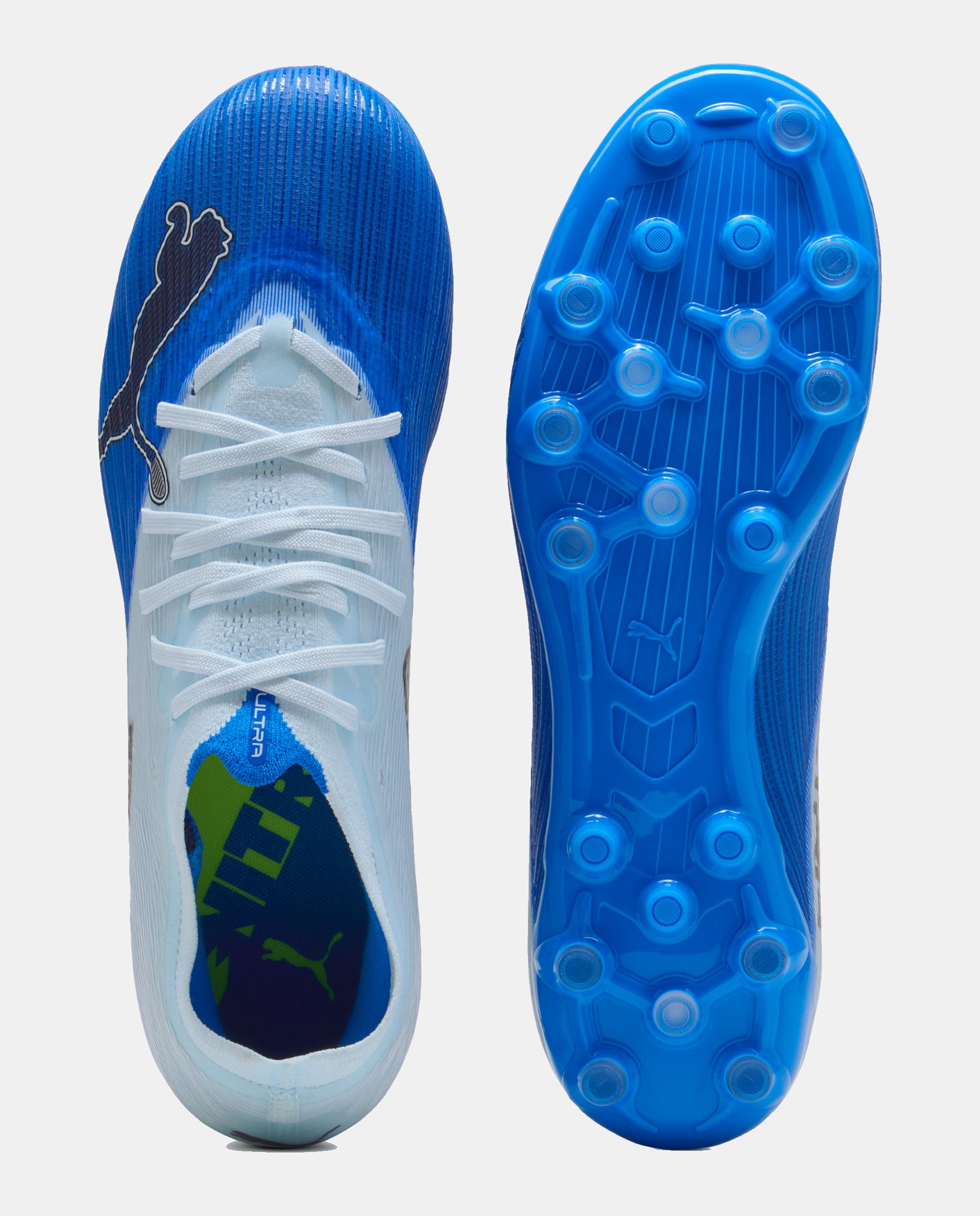 Botas de Futbol de Hombre ULTRA NITRO 7 MATCH MG Puma - Azul Azul-5