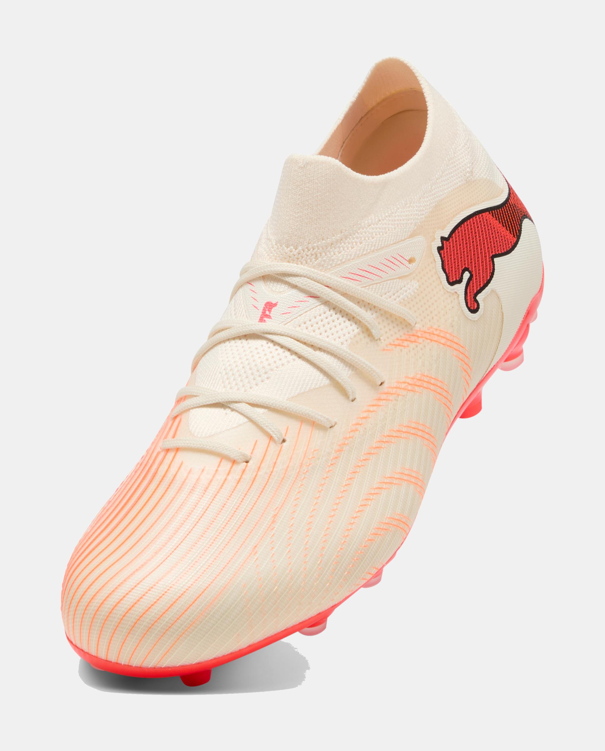 Chuteiras de Futebol Homem Future 9 Match Mg Puma Branco-4