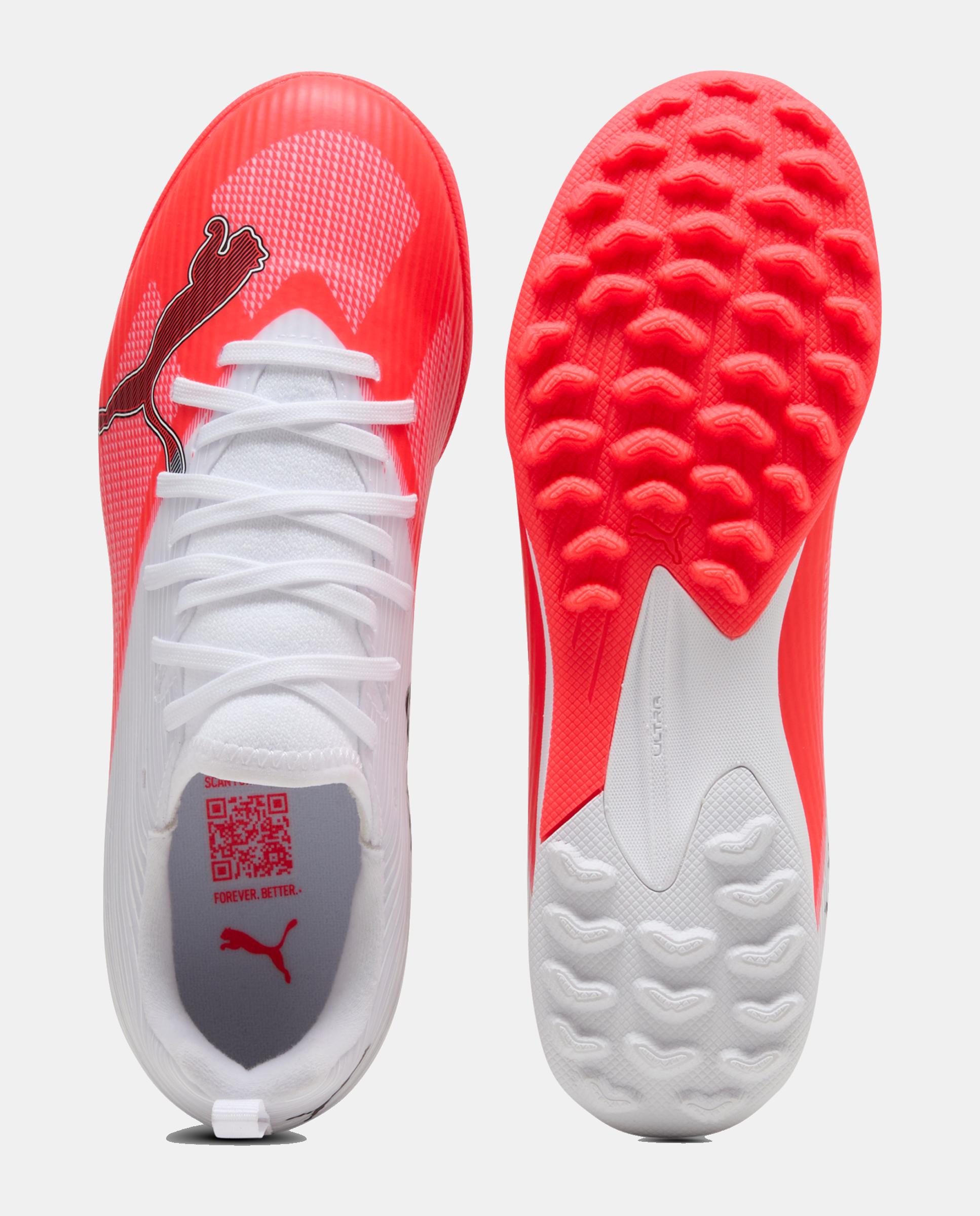 Chuteiras de Futebol Infantil Ultra 7 Match Tt Jr Puma Vermelho-2