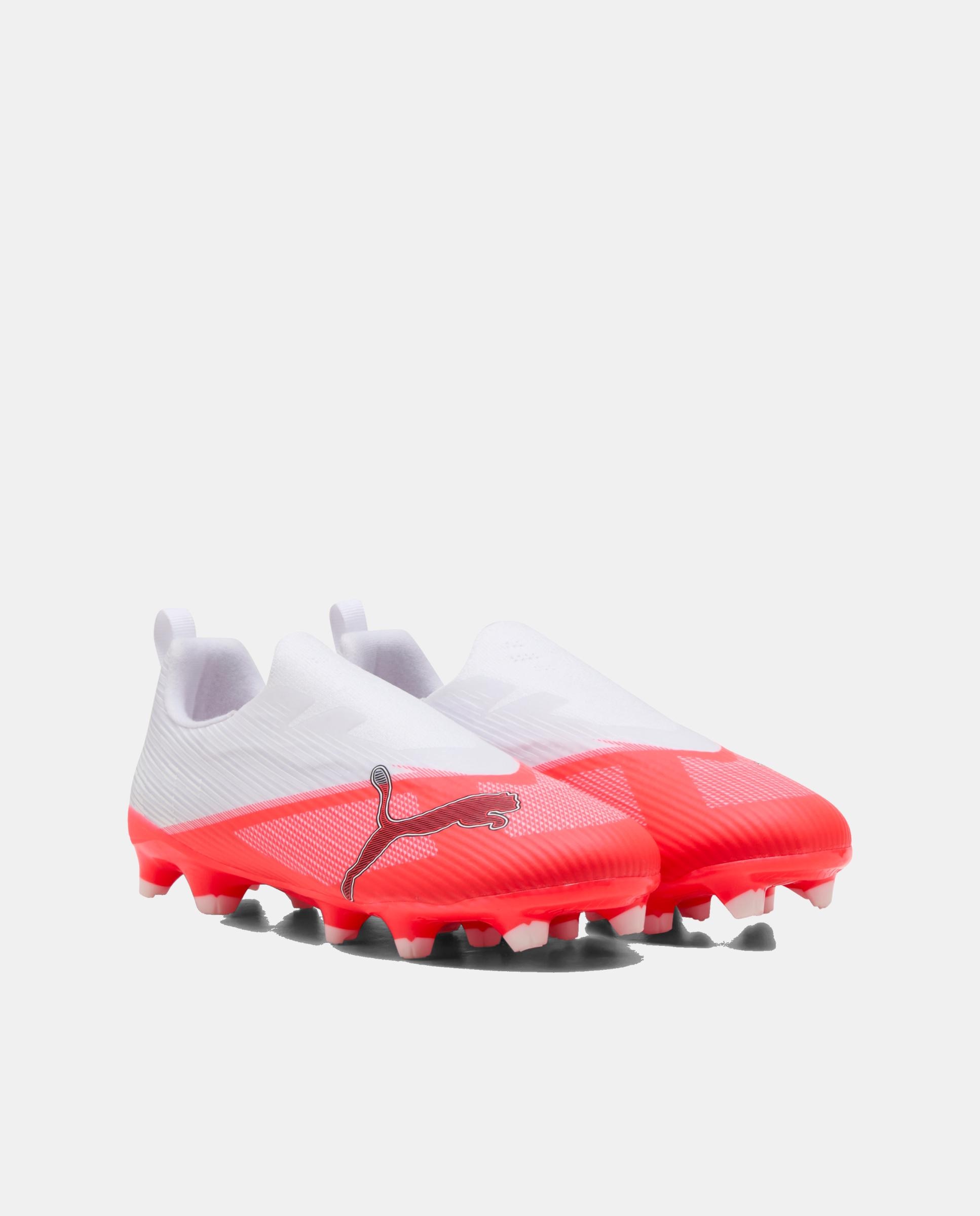 Chuteiras de Futebol Infantil Ultra 7 Match Ll Fg/Ag Jr Puma Vermelho-2