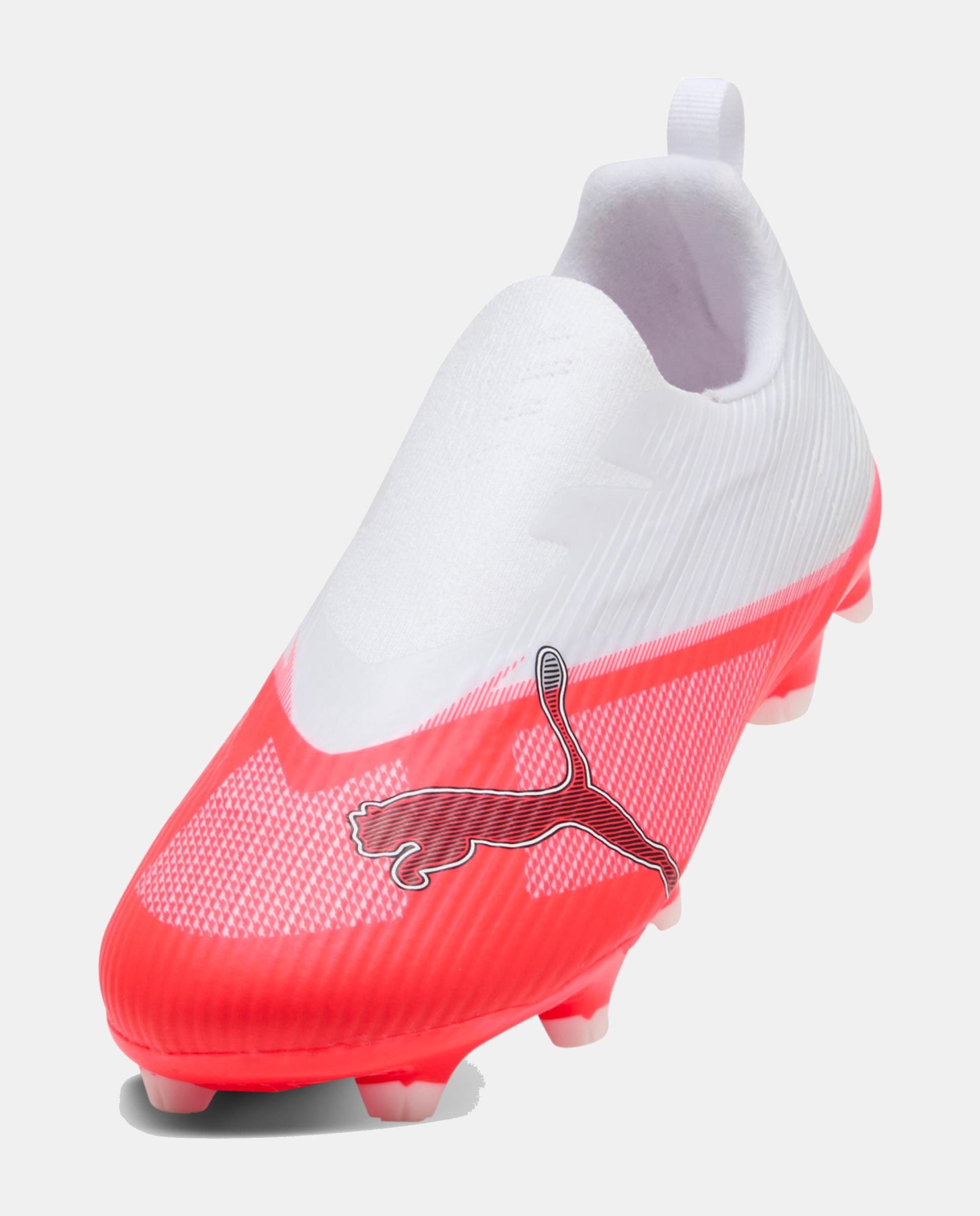 Chuteiras de Futebol Infantil Ultra 7 Match Ll Fg/Ag Jr Puma Vermelho-4