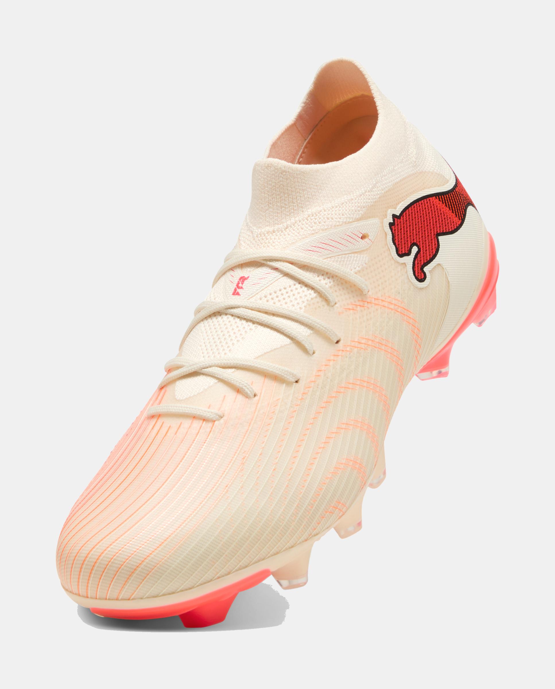 Chuteiras de Futebol Mulher Future 9 Match Fg/Ag Wn'S Puma Branco-4