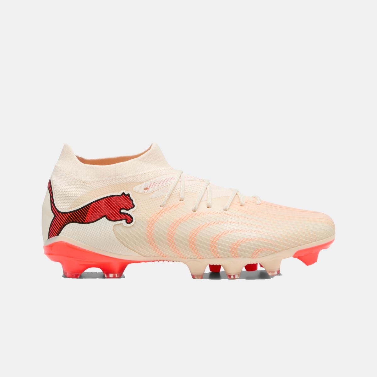Chuteiras de Futebol Mulher Future 9 Match Fg/Ag Wn'S Puma Branco-8
