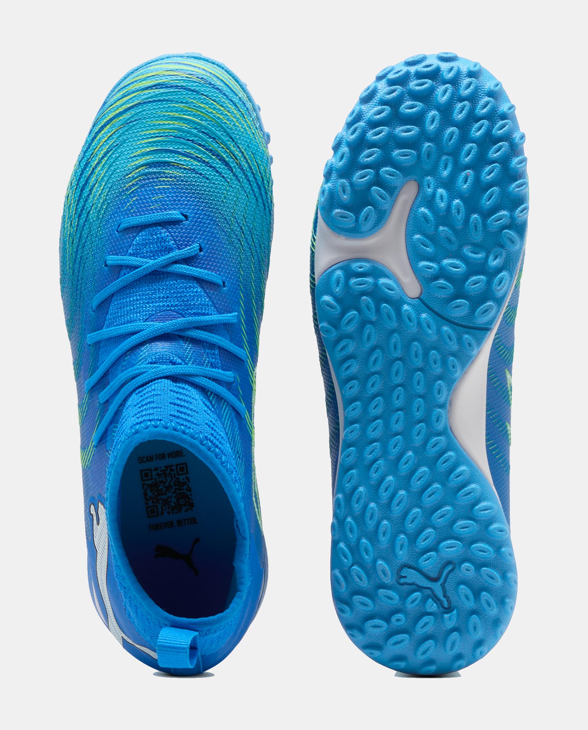 Botas de Futbol Infantil FUTURE 9 MATCH TT + Mid Jr Puma - Azul Azul-3