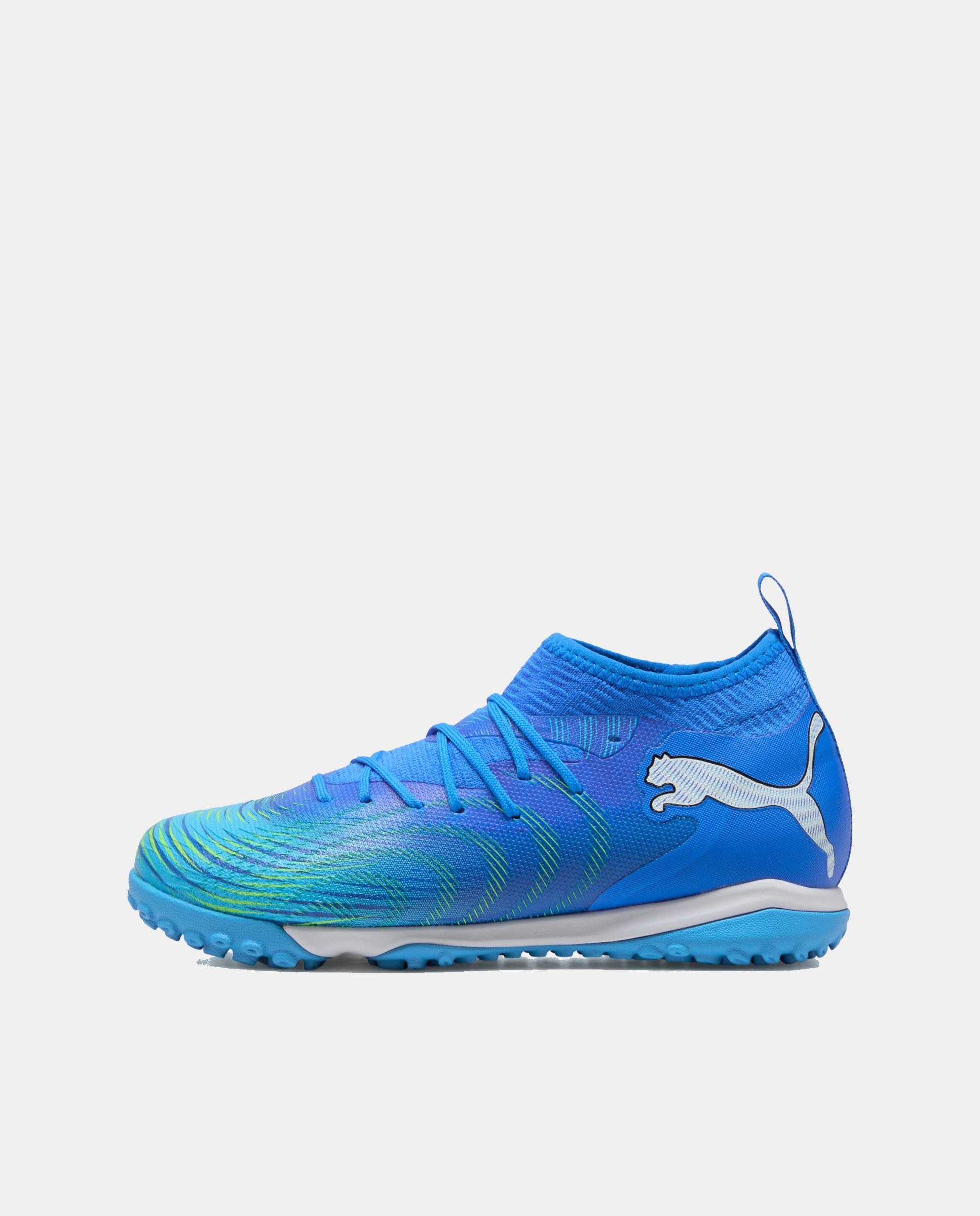 Botas de Futbol Infantil FUTURE 9 MATCH TT + Mid Jr Puma - Azul Azul-4