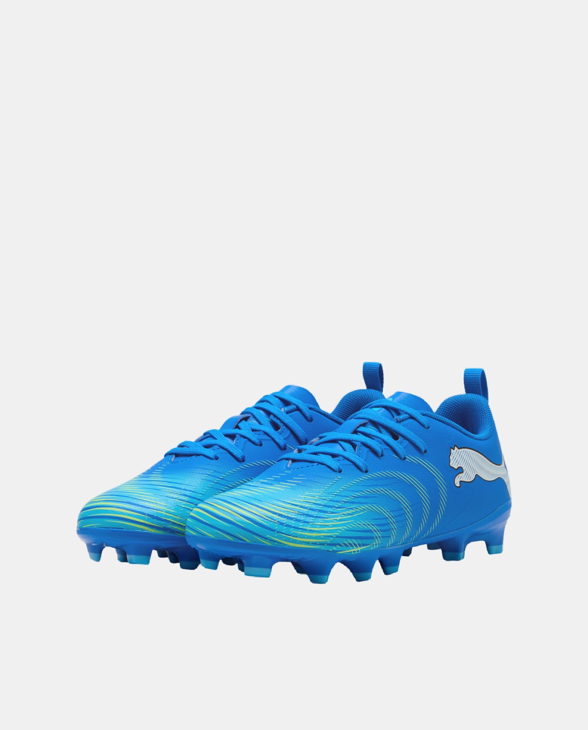 Botas de Futbol Infantil FUTURE 9 PLAY FG/AG Jr Puma - Azul Azul-2