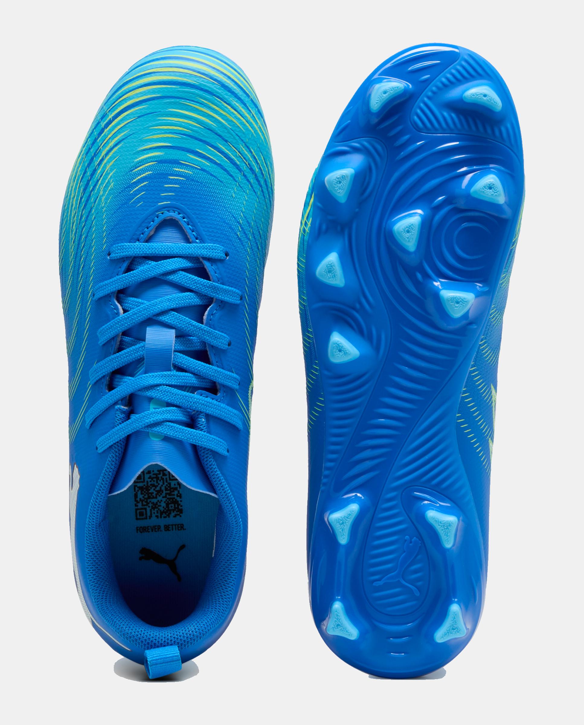 Botas de Futbol Infantil FUTURE 9 PLAY FG/AG Jr Puma - Azul Azul-4