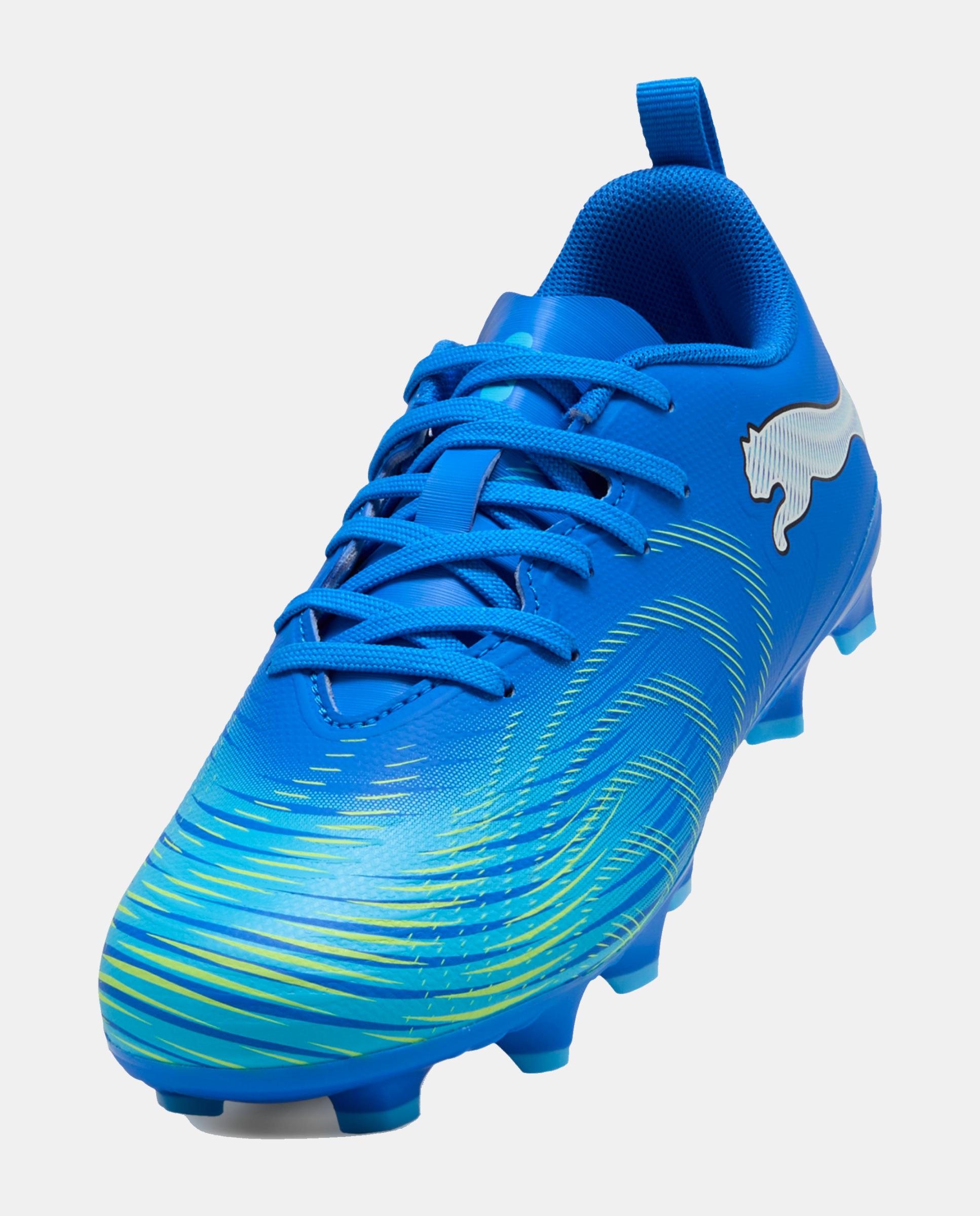 Botas de Futbol Infantil FUTURE 9 PLAY FG/AG Jr Puma - Azul Azul-6