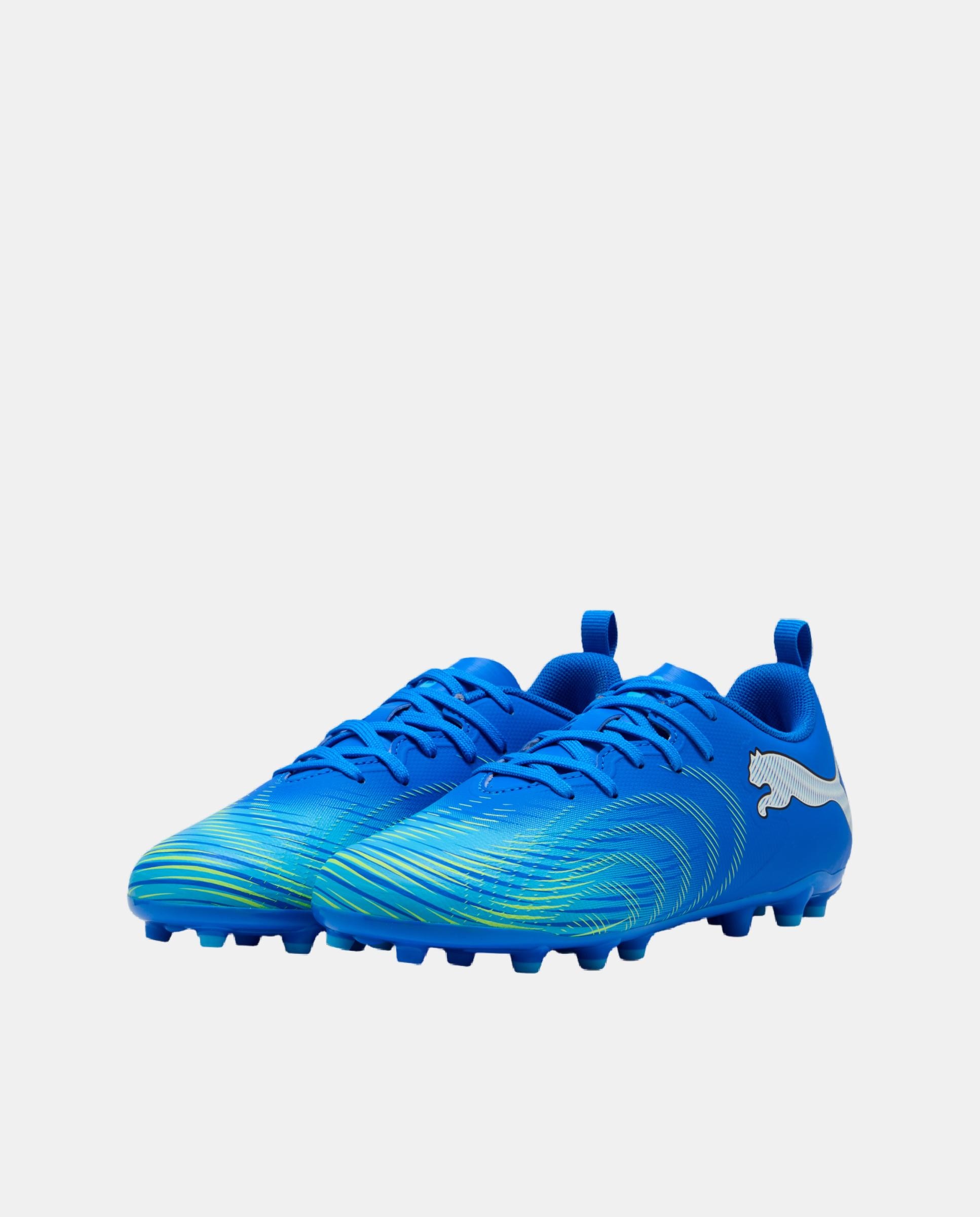 Botas de Futbol Infantil FUTURE 9 PLAY MG Jr Puma - Azul Azul-2