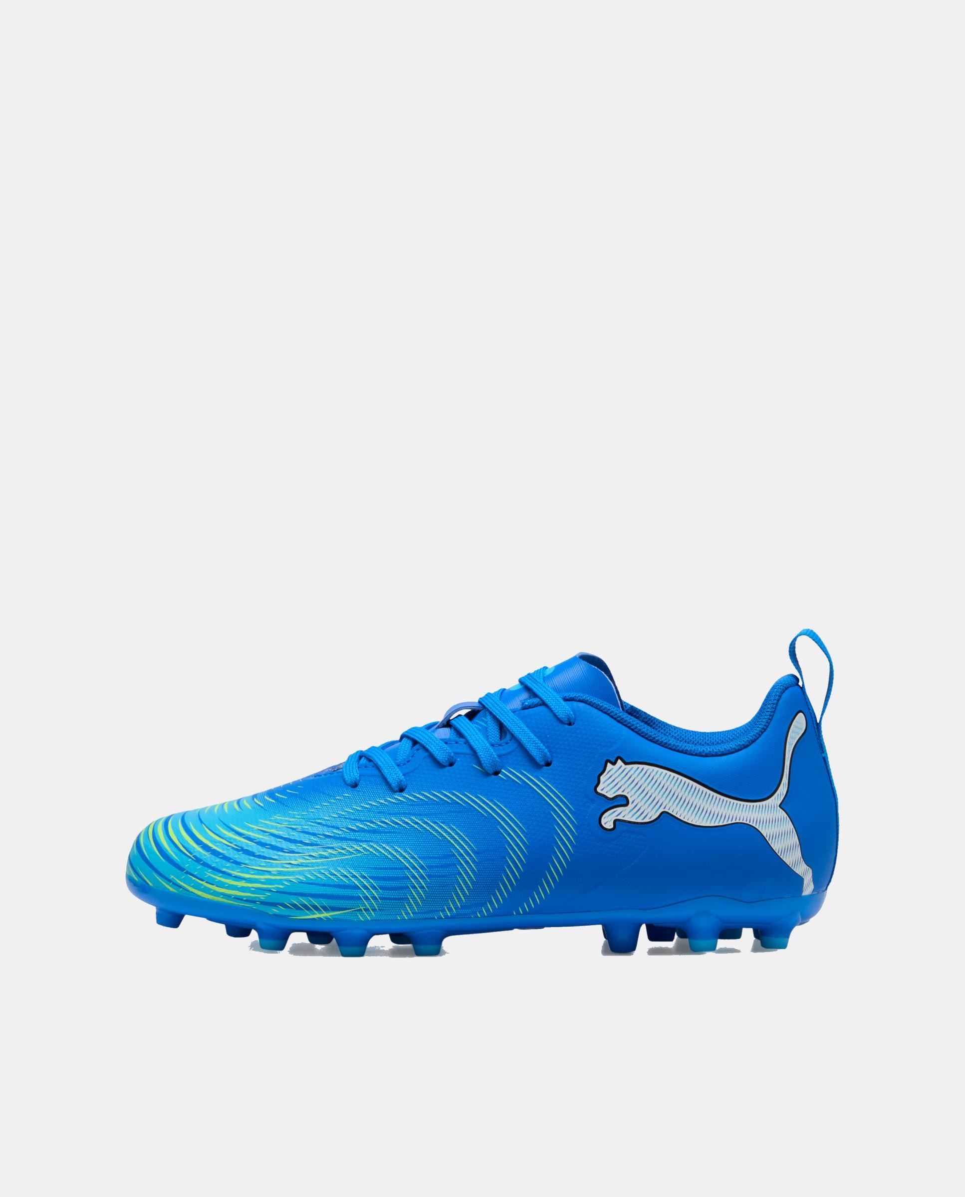 Botas de Futbol Infantil FUTURE 9 PLAY MG Jr Puma - Azul Azul-4