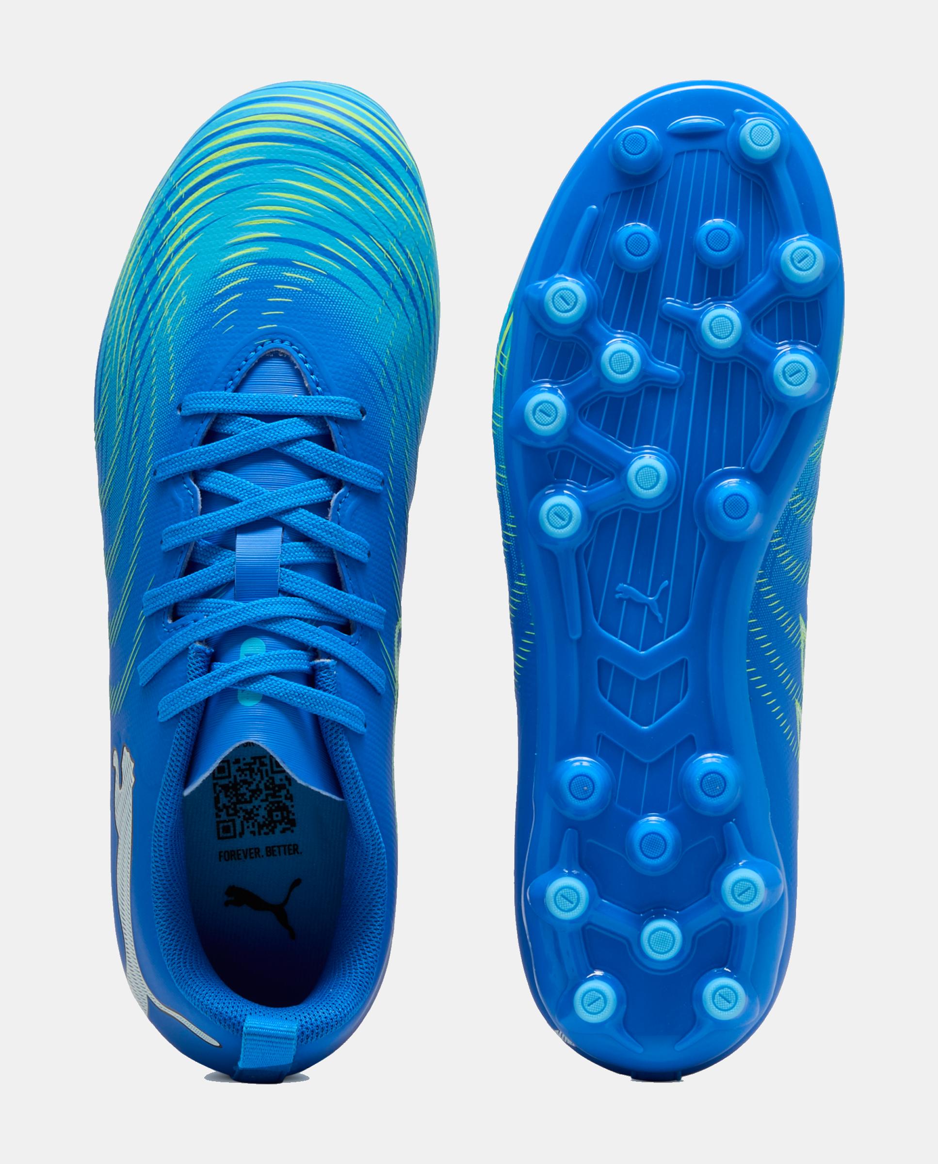 Botas de Futbol Infantil FUTURE 9 PLAY MG Jr Puma - Azul Azul-5