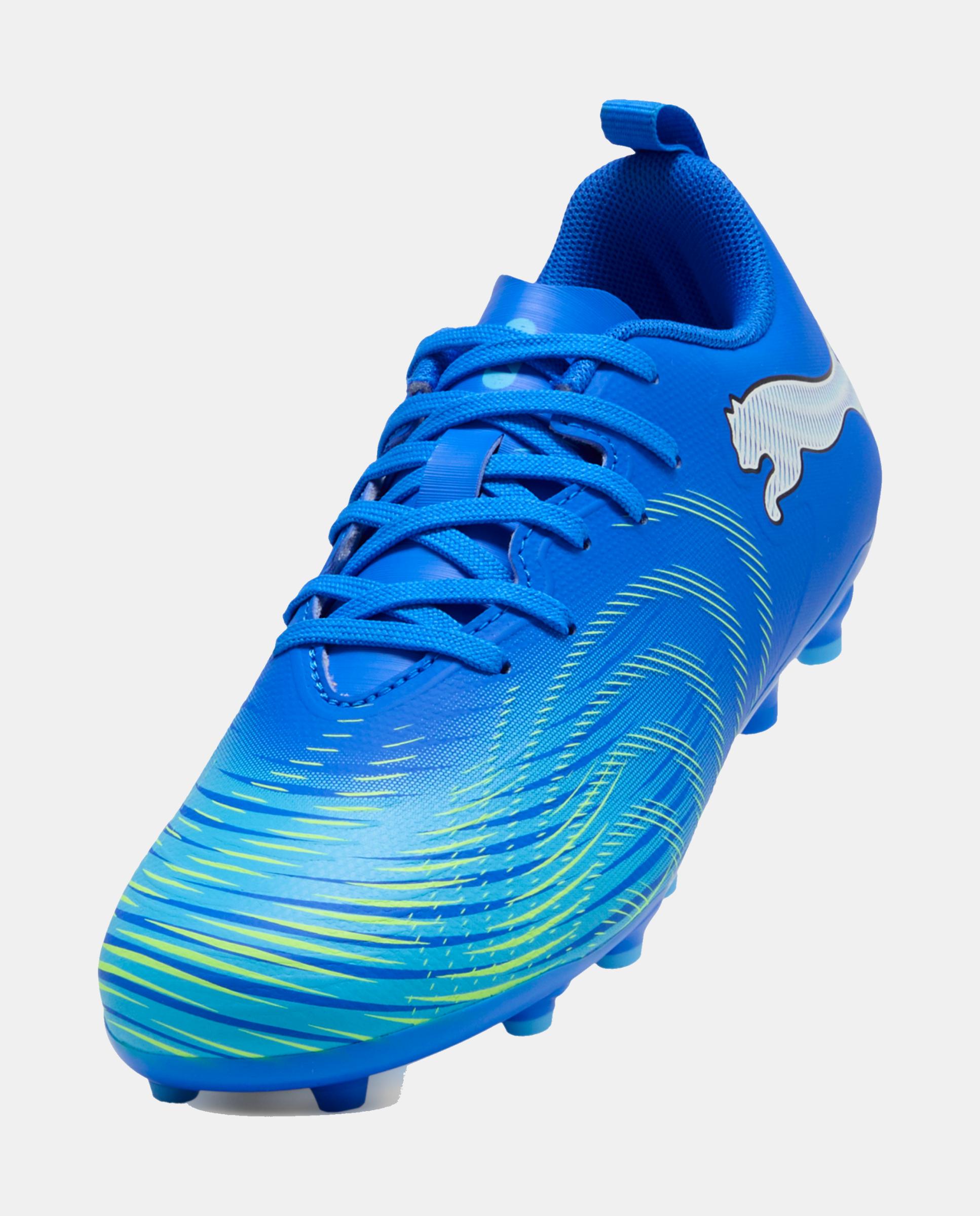 Botas de Futbol Infantil FUTURE 9 PLAY MG Jr Puma - Azul Azul-6