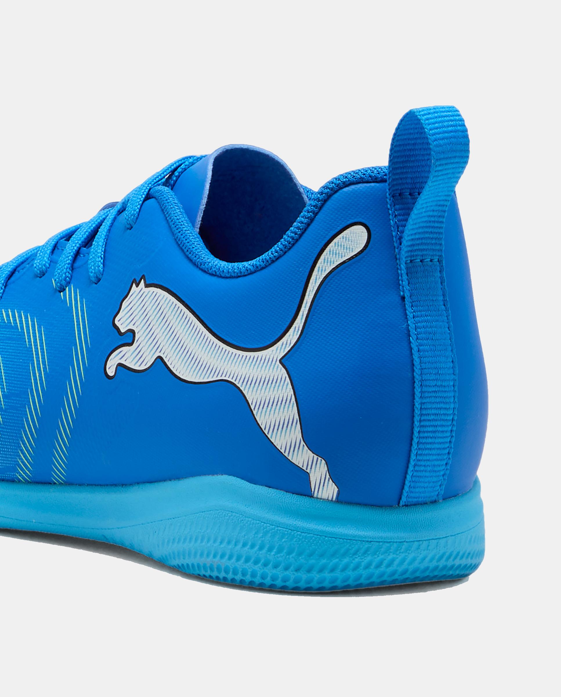 Botas de Futbol Infantil FUTURE 9 PLAY IT Jr Puma - Azul Azul-3