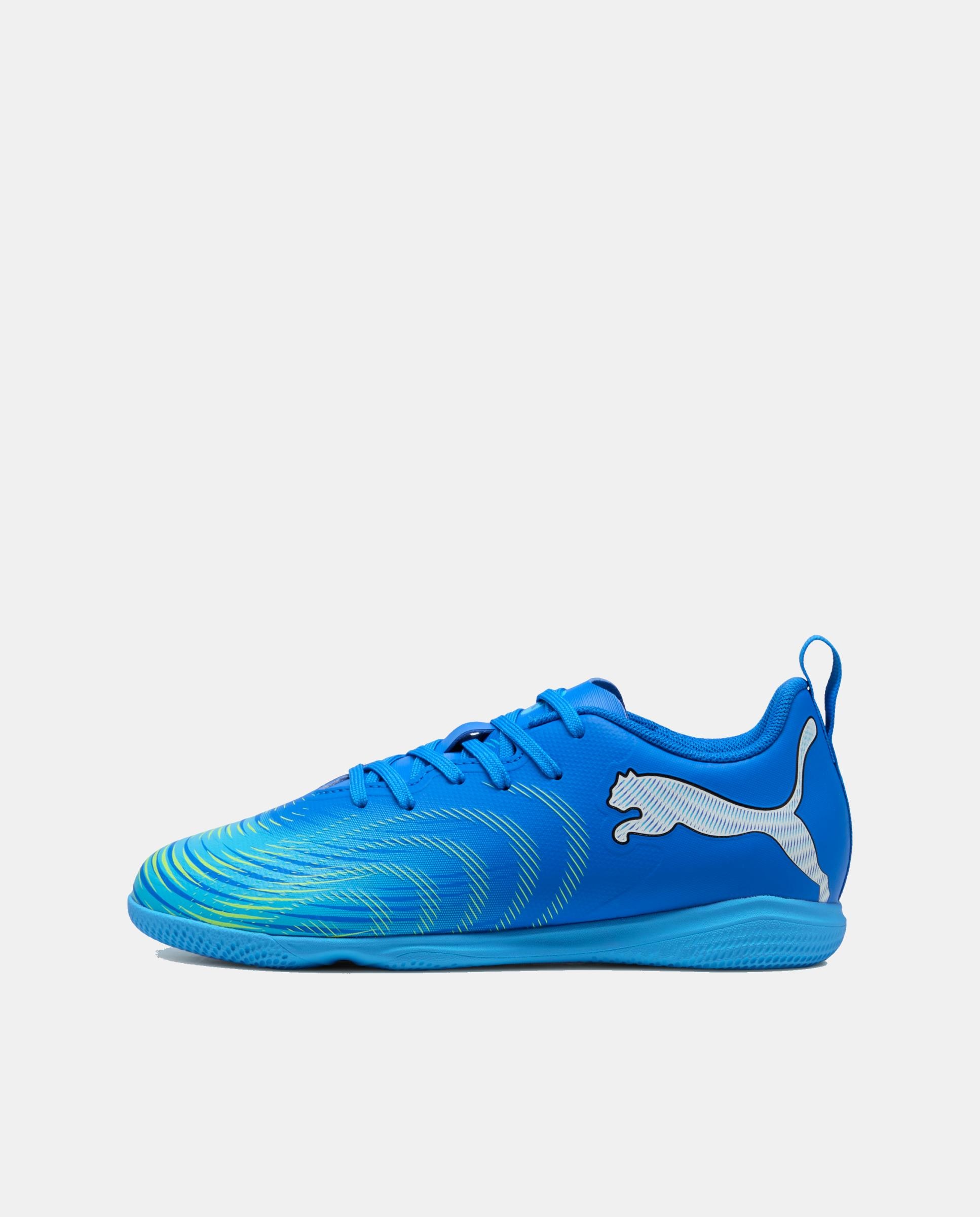Botas de Futbol Infantil FUTURE 9 PLAY IT Jr Puma - Azul Azul-4