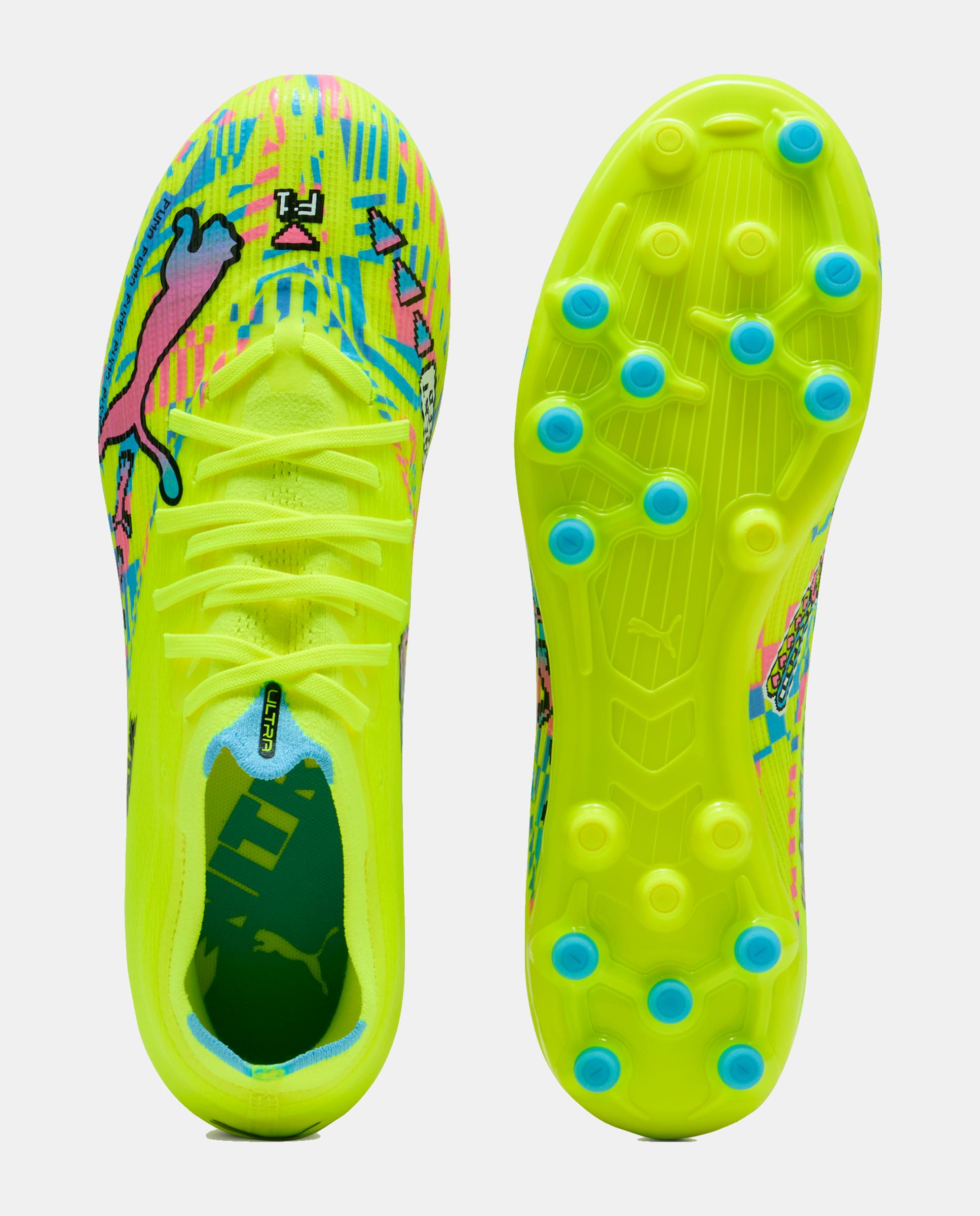 Chuteiras de Futebol de Homem Ultra Nitro 7 Advanced MG Amarelo-3