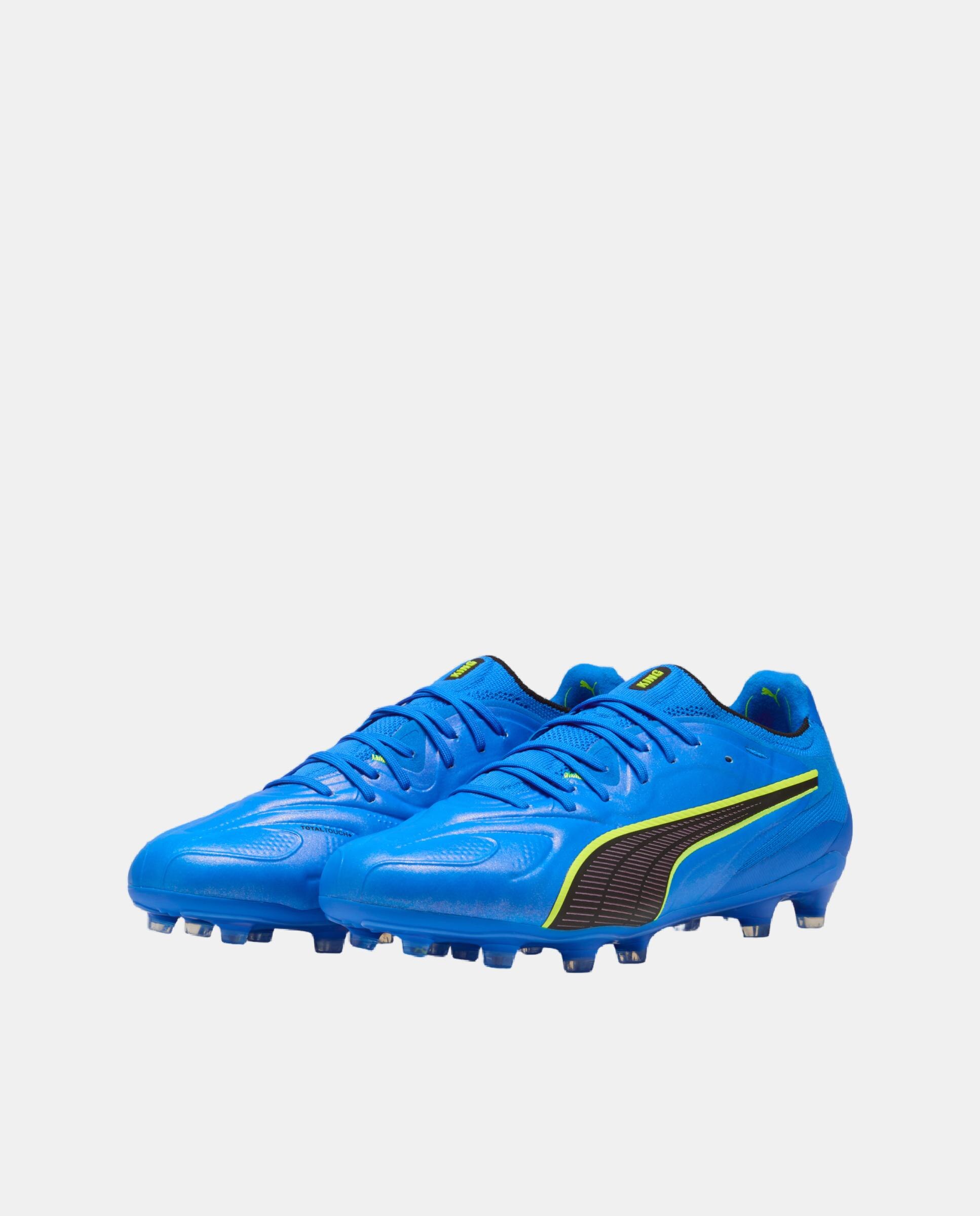 Botas de Futbol de Hombre KING 20 ULTIMATE FG/AG Puma - Azul Azul-2