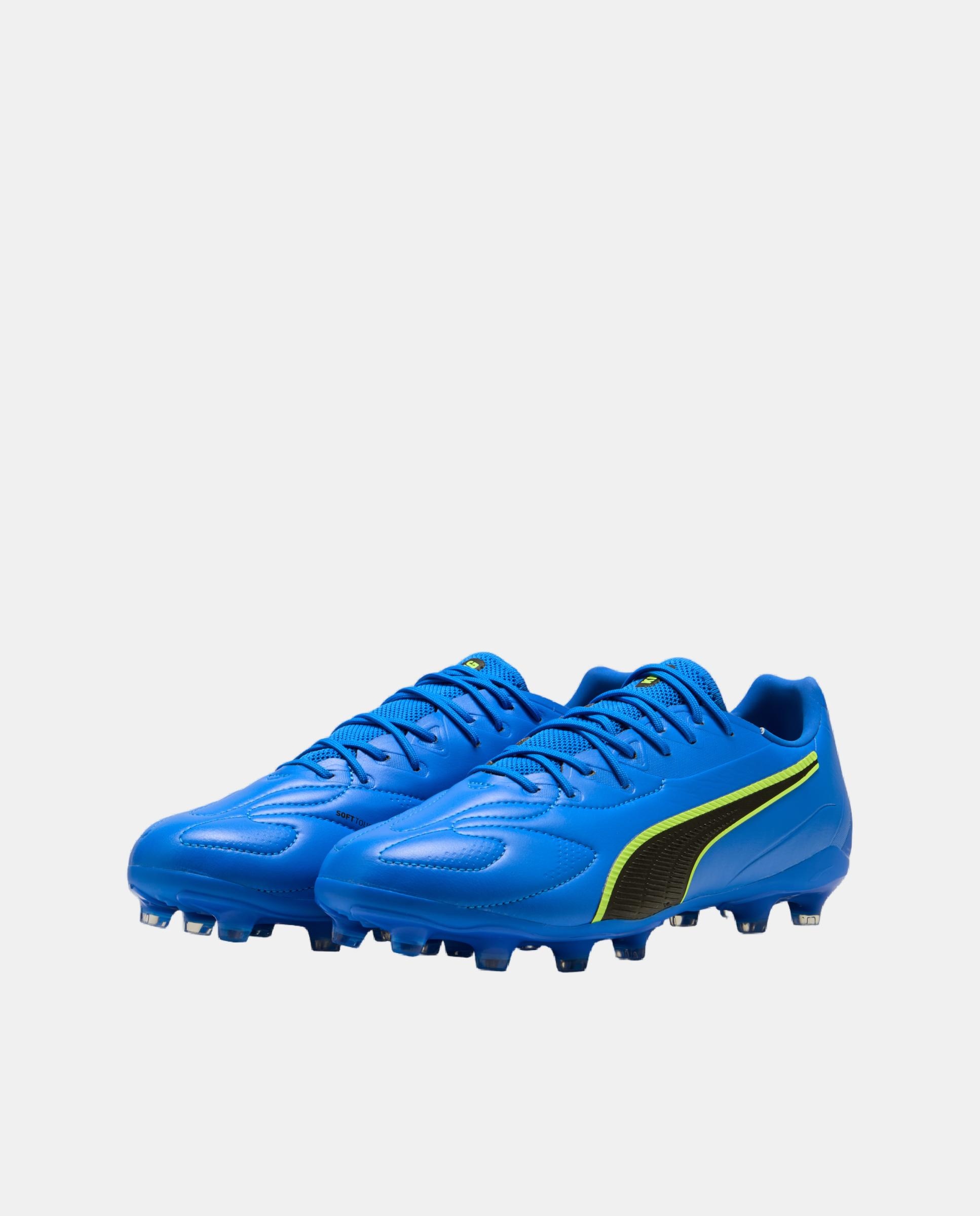 Botas de Futbol de Hombre KING 20 MATCH FG/AG Puma - Azul Azul-2