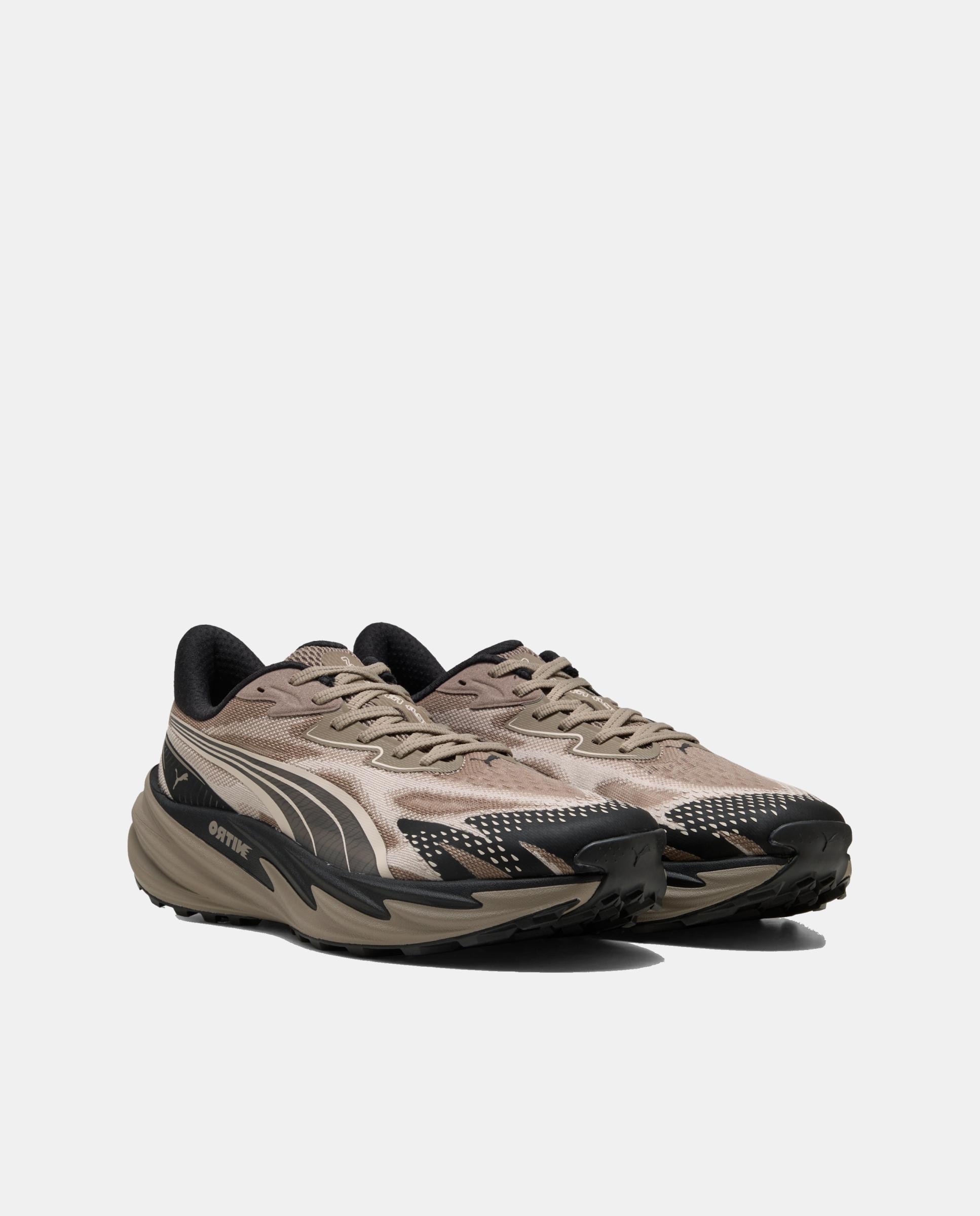 Sapatilhas de Running de Homem Velocity NITRO Trail Castanho-2