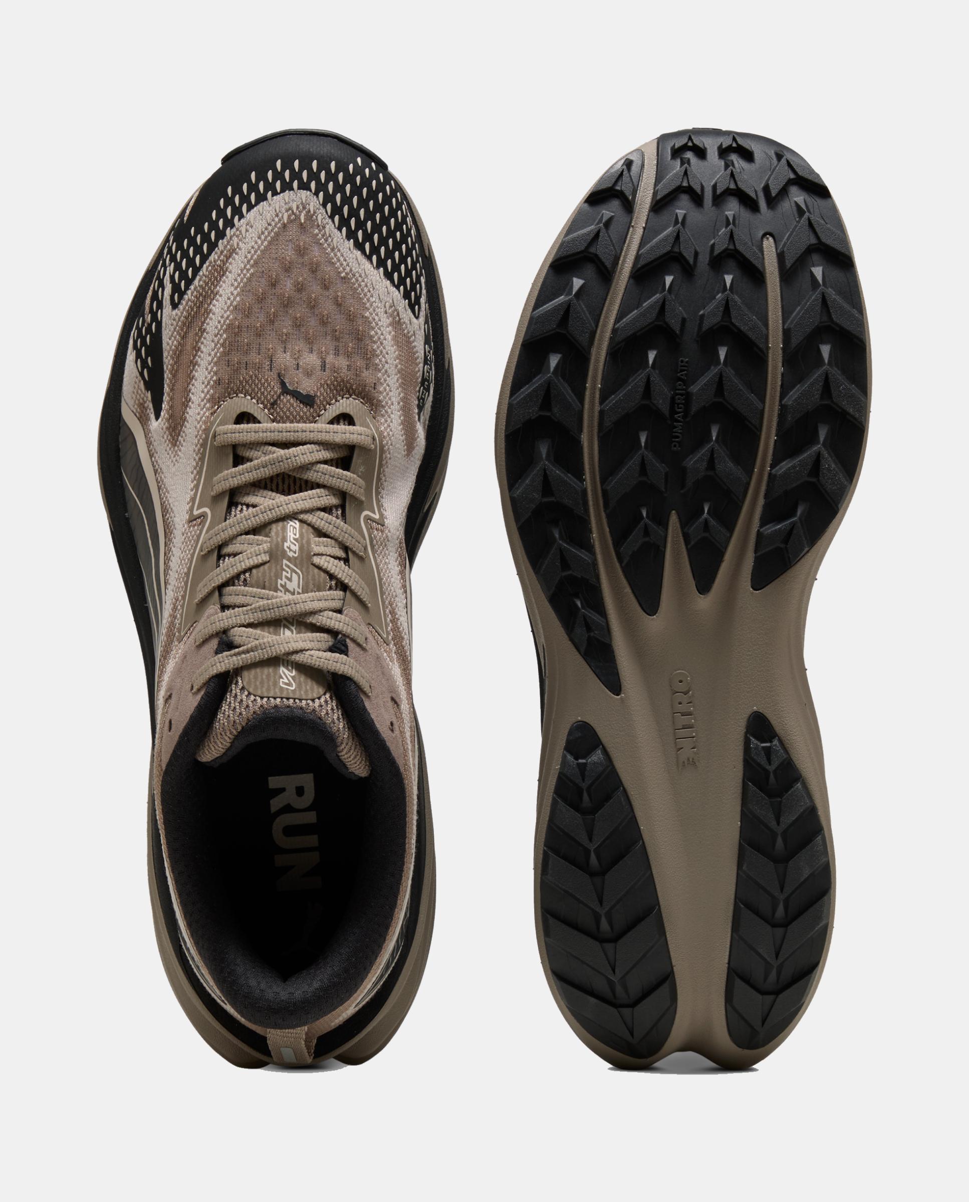Sapatilhas de Running de Homem Velocity NITRO Trail Castanho-3