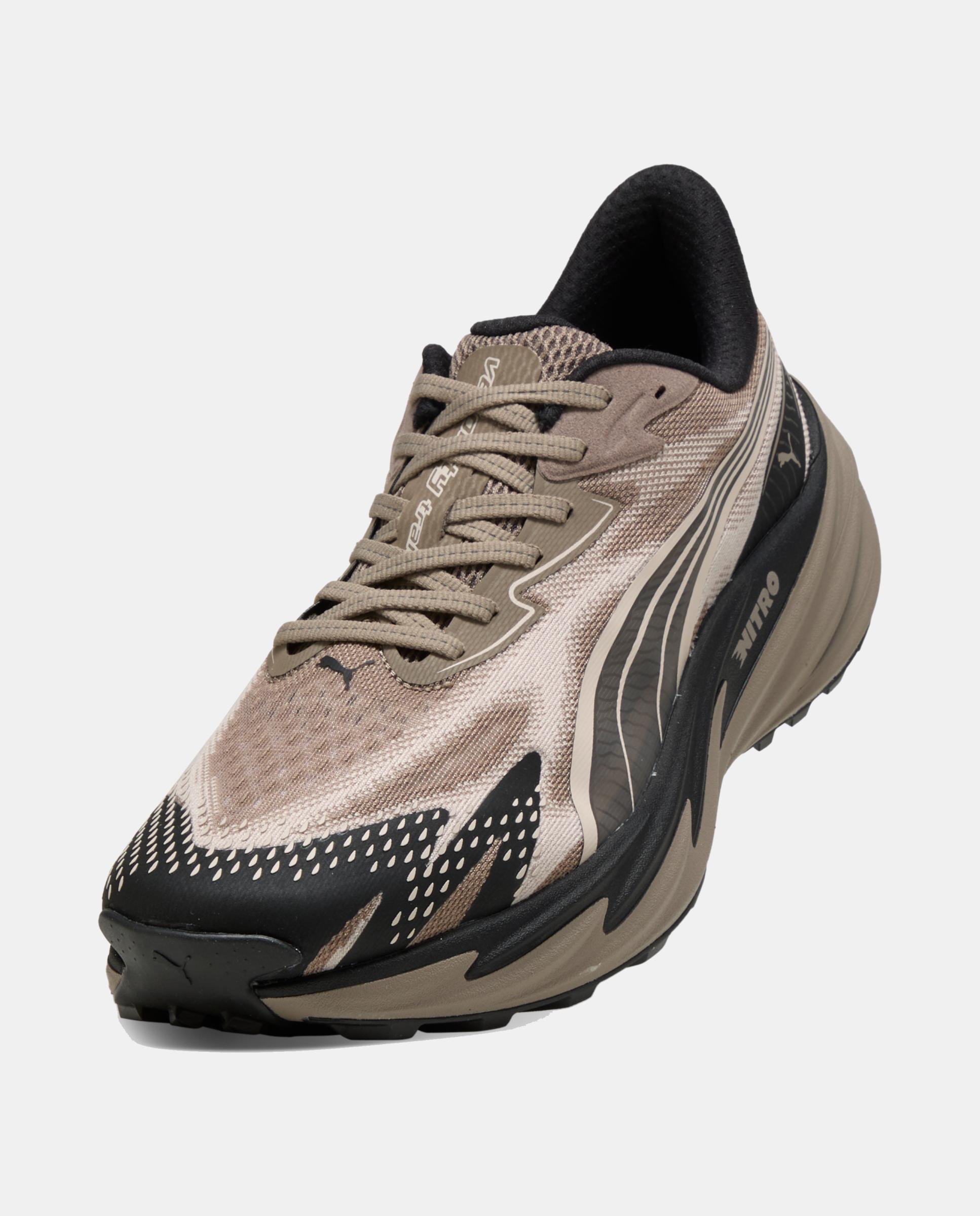 Sapatilhas de Running de Homem Velocity NITRO Trail Castanho-4