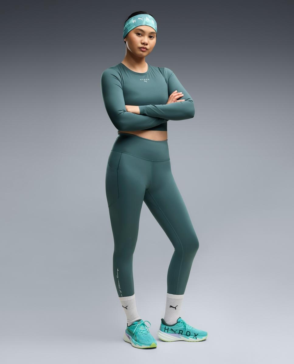 Sapatilhas Running de Mulher Velocity Nitro 5 Puma Hyroxwns Puma Verde-5