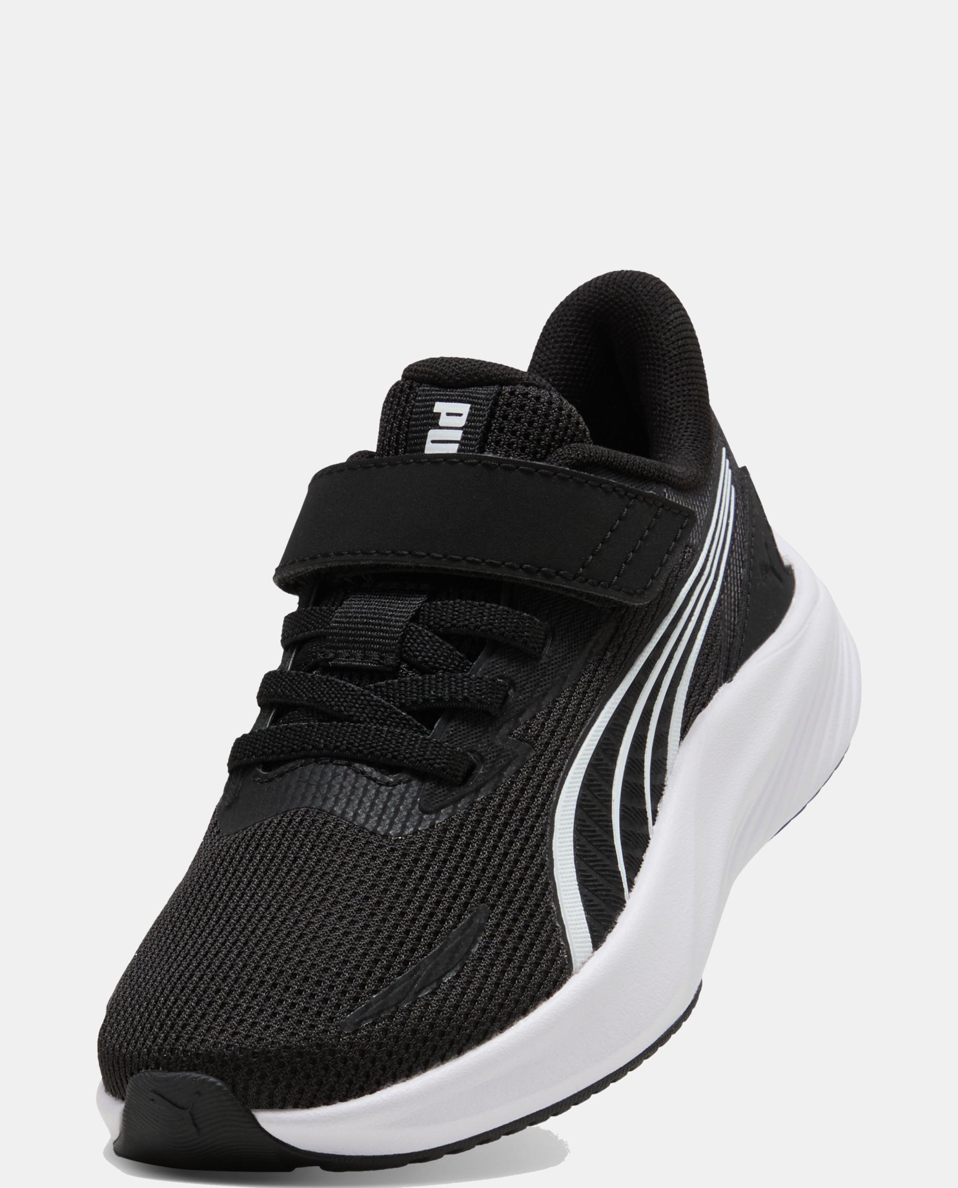 Sapatilhas Casual de Infantil Pounce Lite 2 Ac+  Ps Puma Preto-4