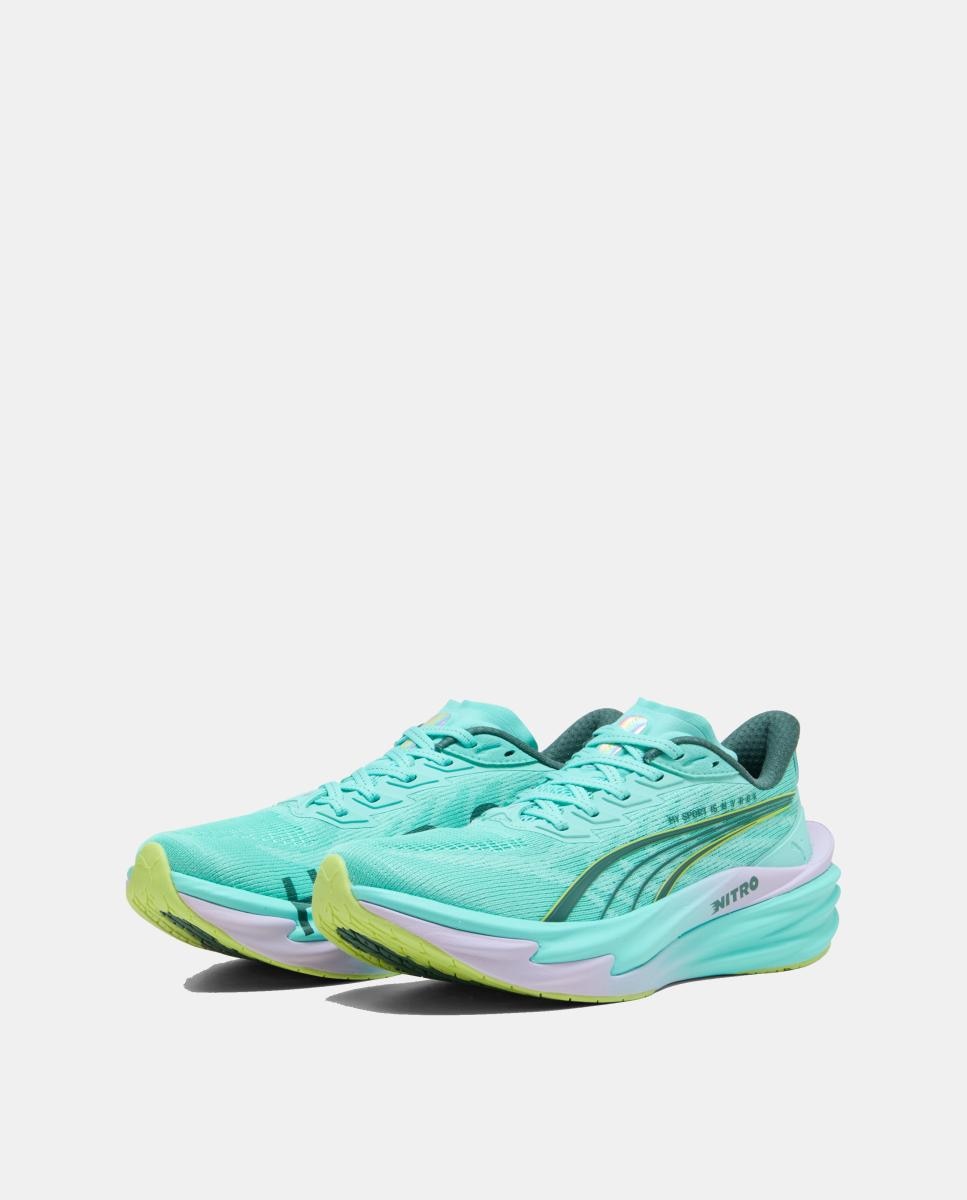 Sapatilhas Running de Mulher Deviate Nitro 4 Puma Hyrox Wns Puma Verde-2