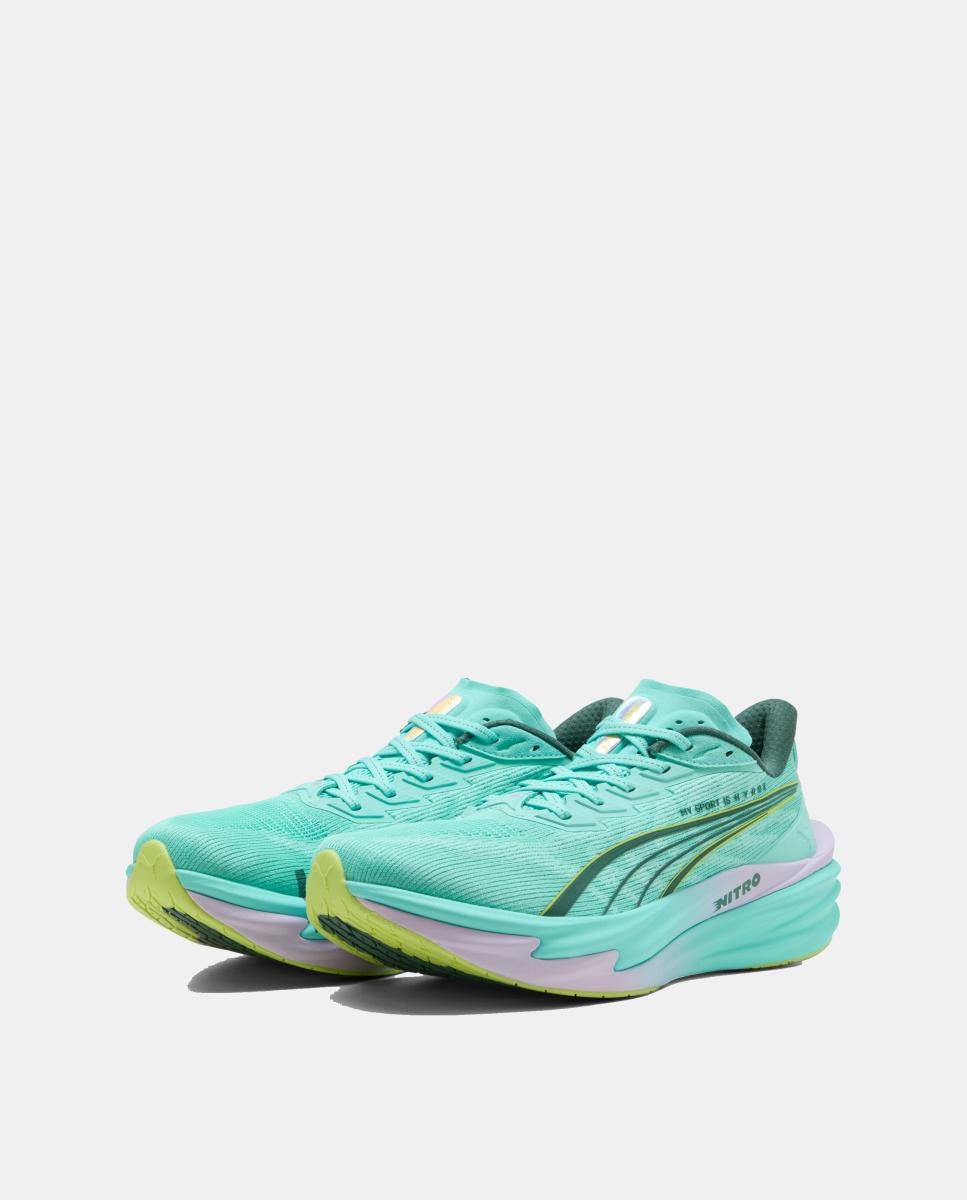 Sapatilhas Running de Homem Deviate Nitro 4 - Puma X Hyrox Puma Verde-2