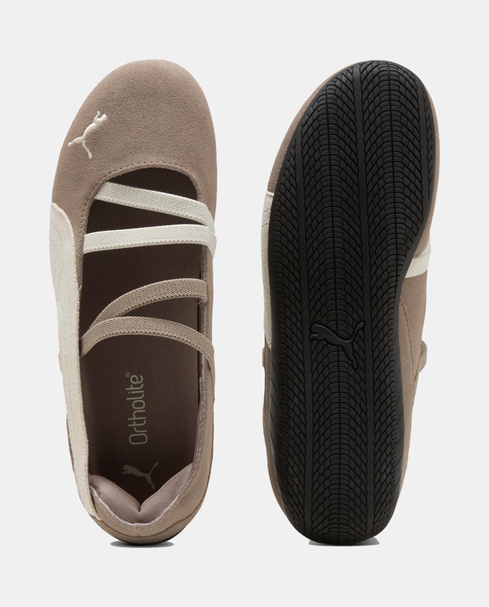 Sapatilhas Casual de Mulher Speedcat Ballet Sd Wns Puma Castanho-4