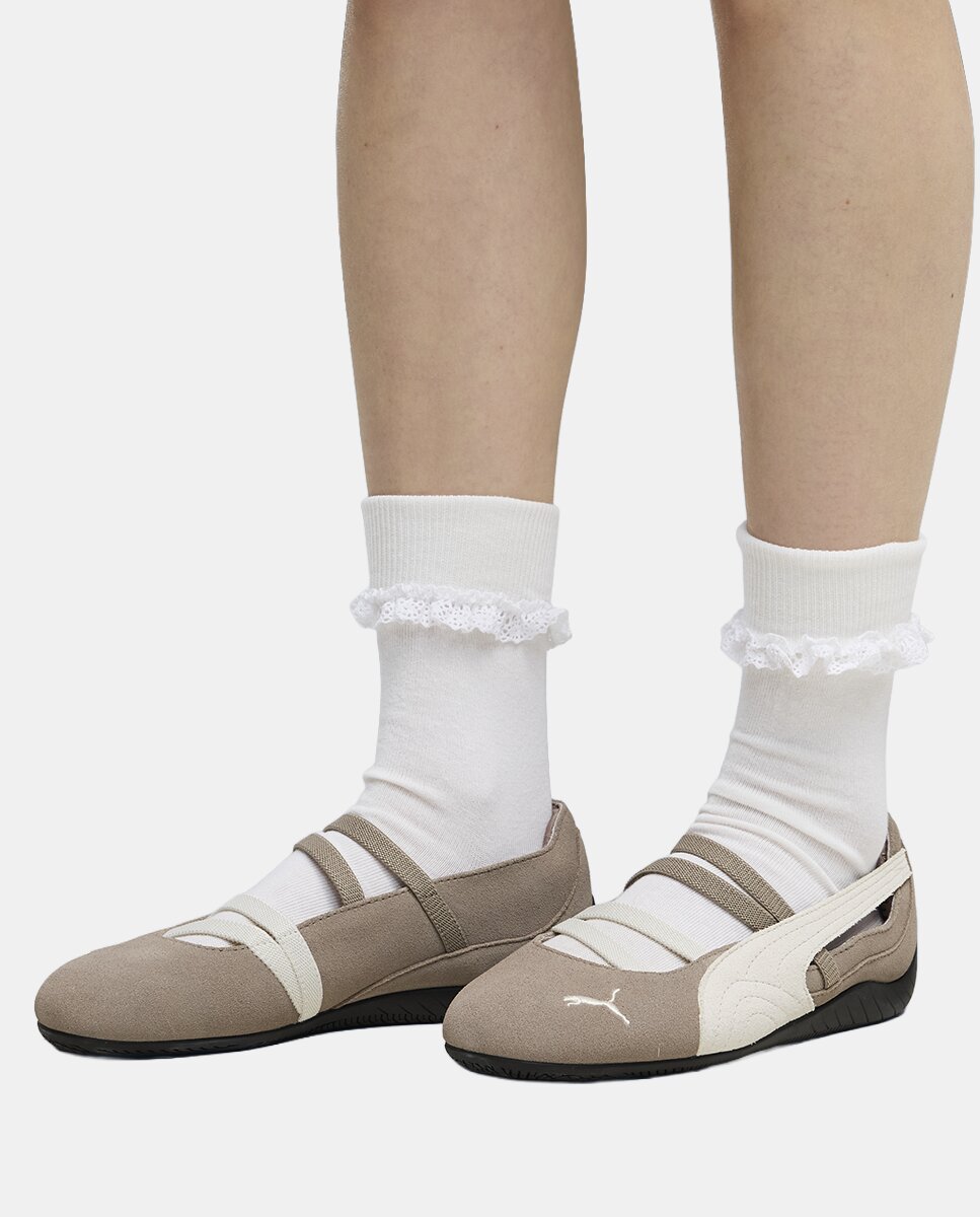 Sapatilhas Casual de Mulher Speedcat Ballet Sd Wns Puma Castanho-10