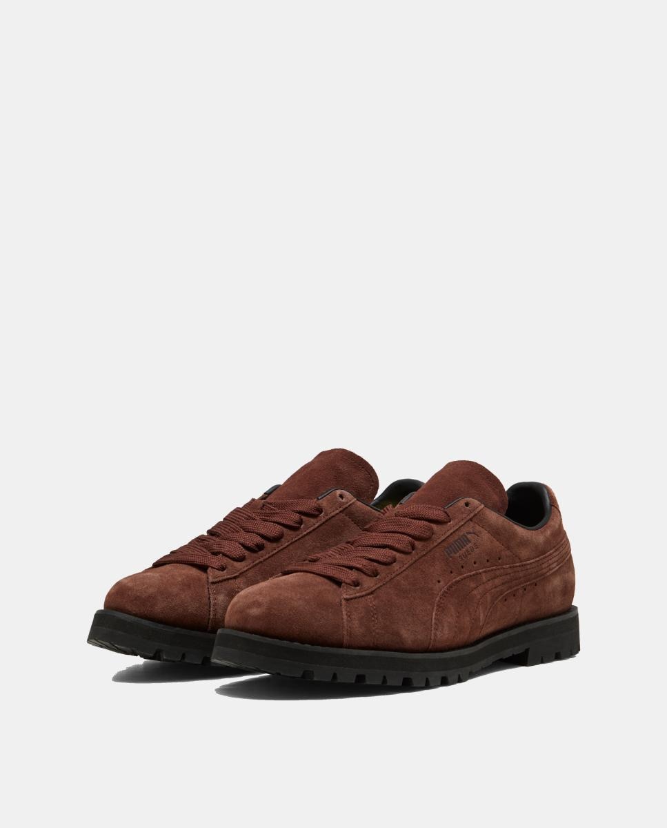 Sapatilhas Suede Vibram de Homem e Mulher Castanho-2