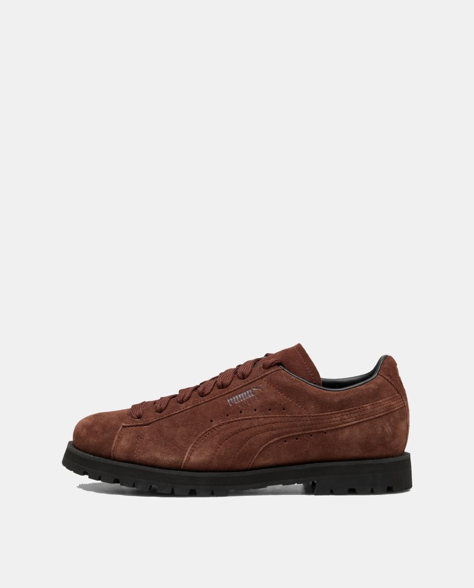 Sapatilhas Suede Vibram de Homem e Mulher Castanho-4