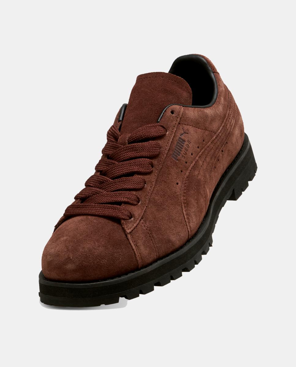Sapatilhas Suede Vibram de Homem e Mulher Castanho-5