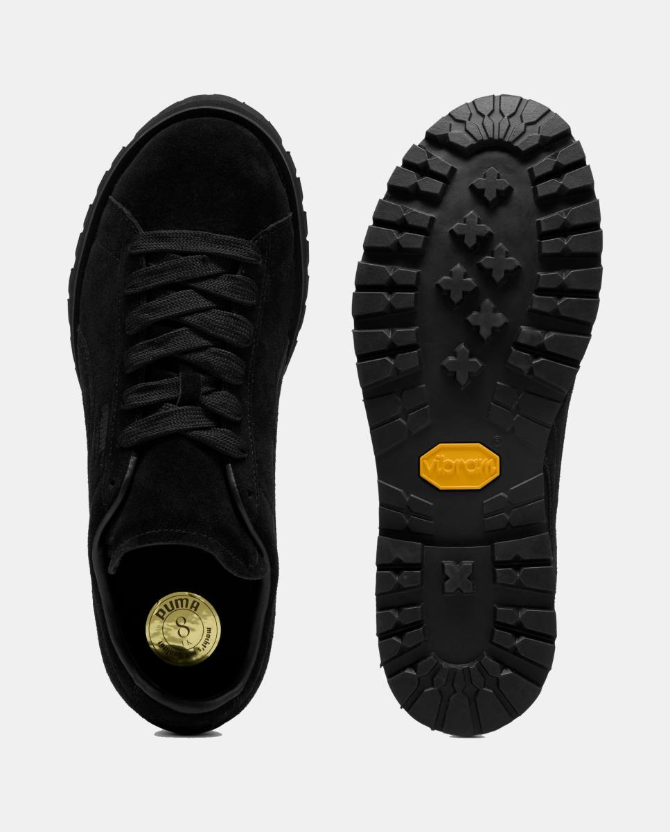 Sapatilhas Suede Vibram de Homem e Mulher Preto-5