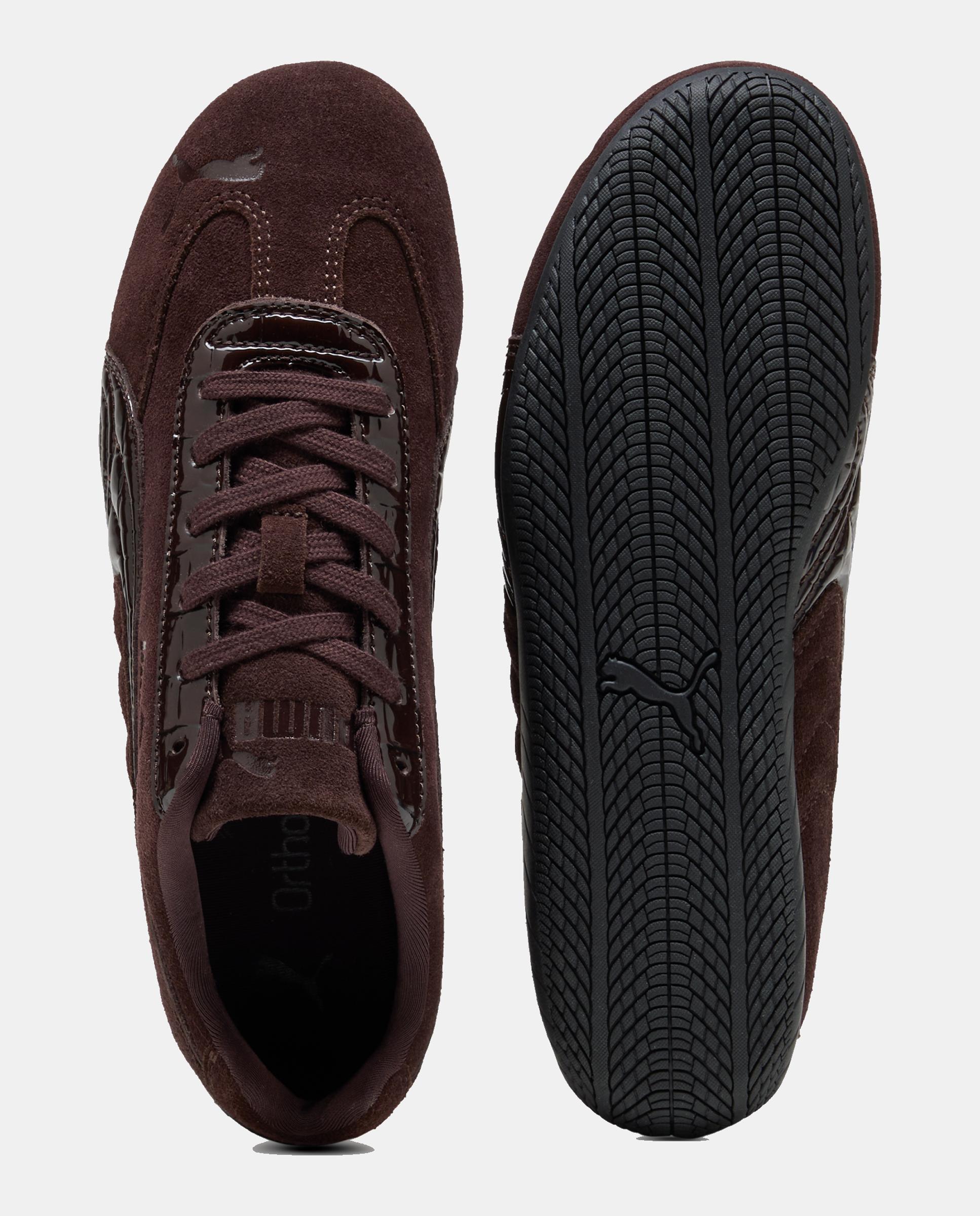 Imagen 3 de Zapatillas Casual de Mujer Speedcat Croco Lth Wns - Marrón Marrón