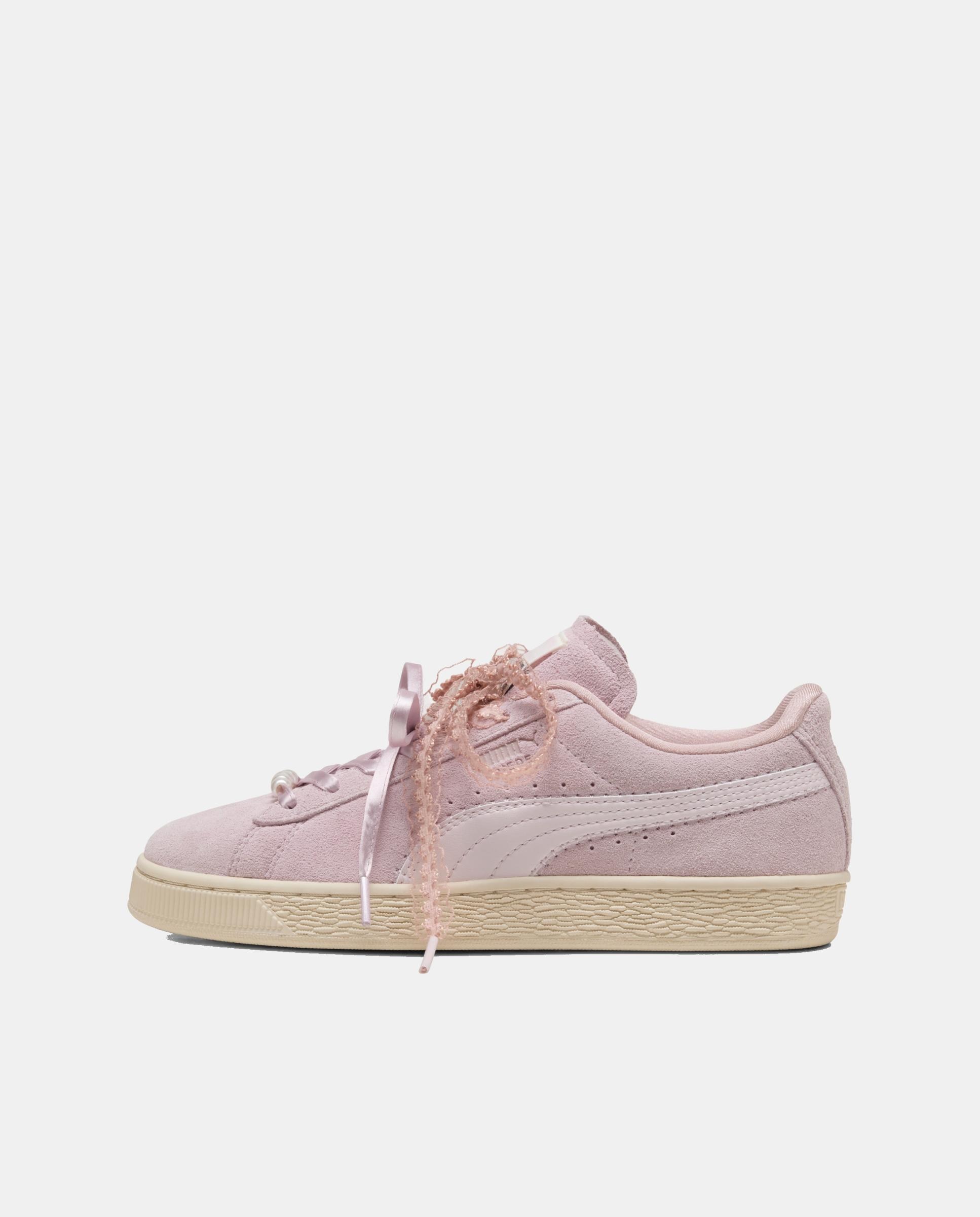 Sapatilhas Casual de Mulher Suede Bloom Wns Puma Rosa-5