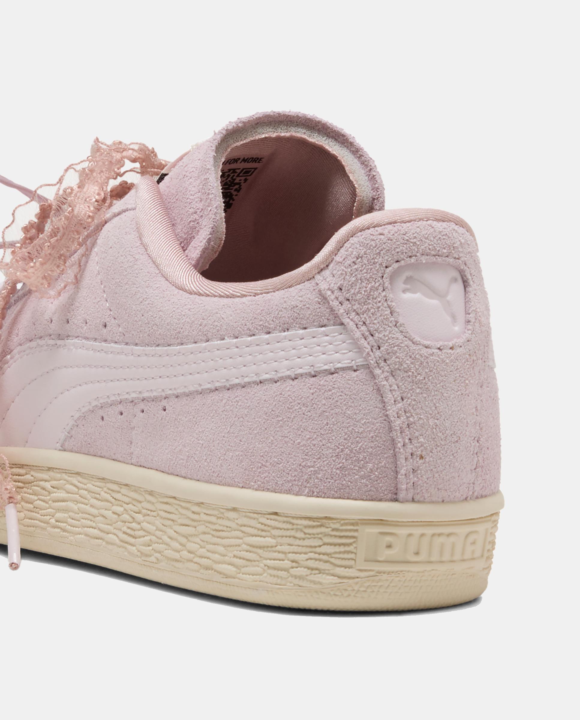 Sapatilhas Casual de Mulher Suede Bloom Wns Puma Rosa-6