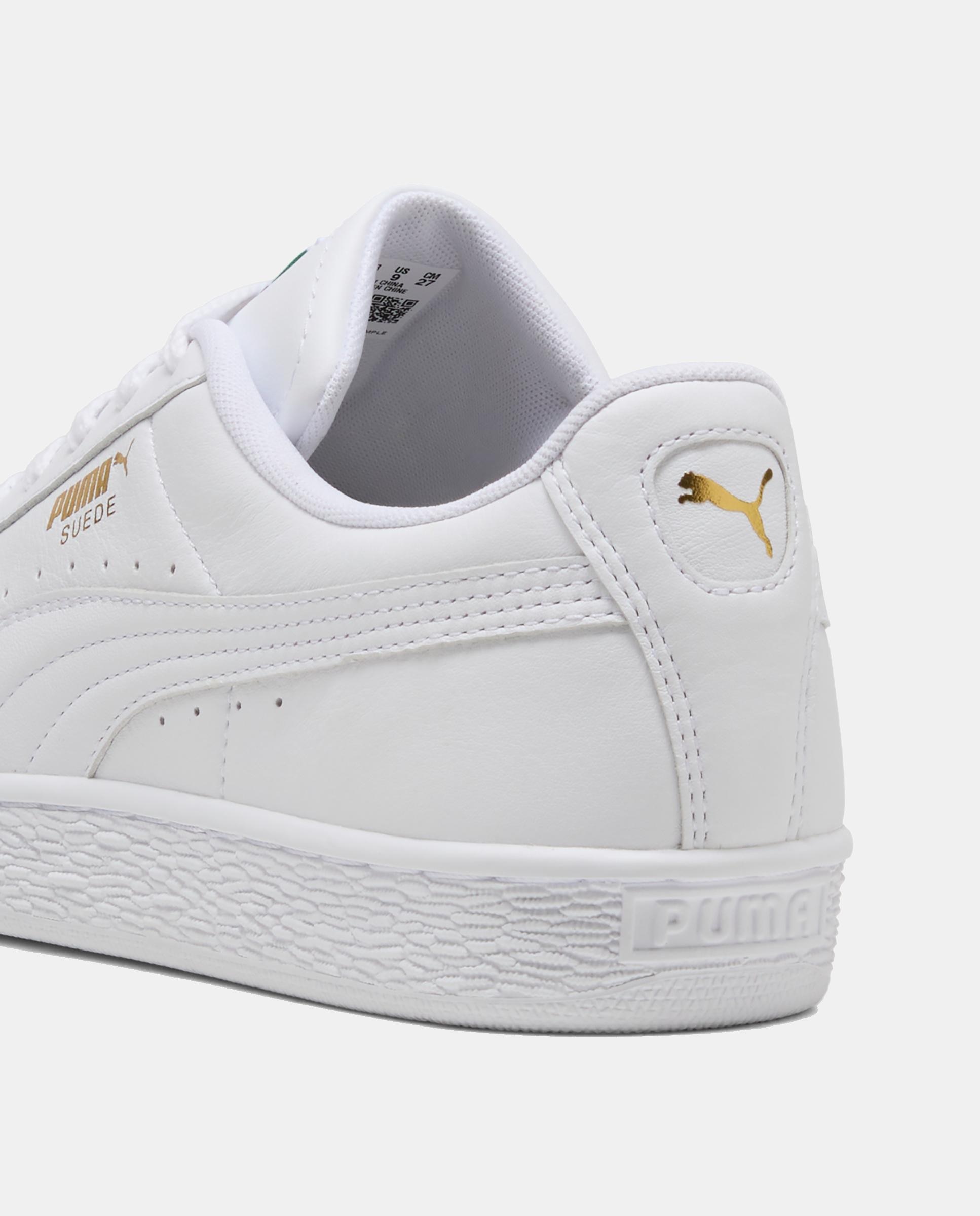 Sapatilhas Casual de Mulher Suede Puma Branco-6