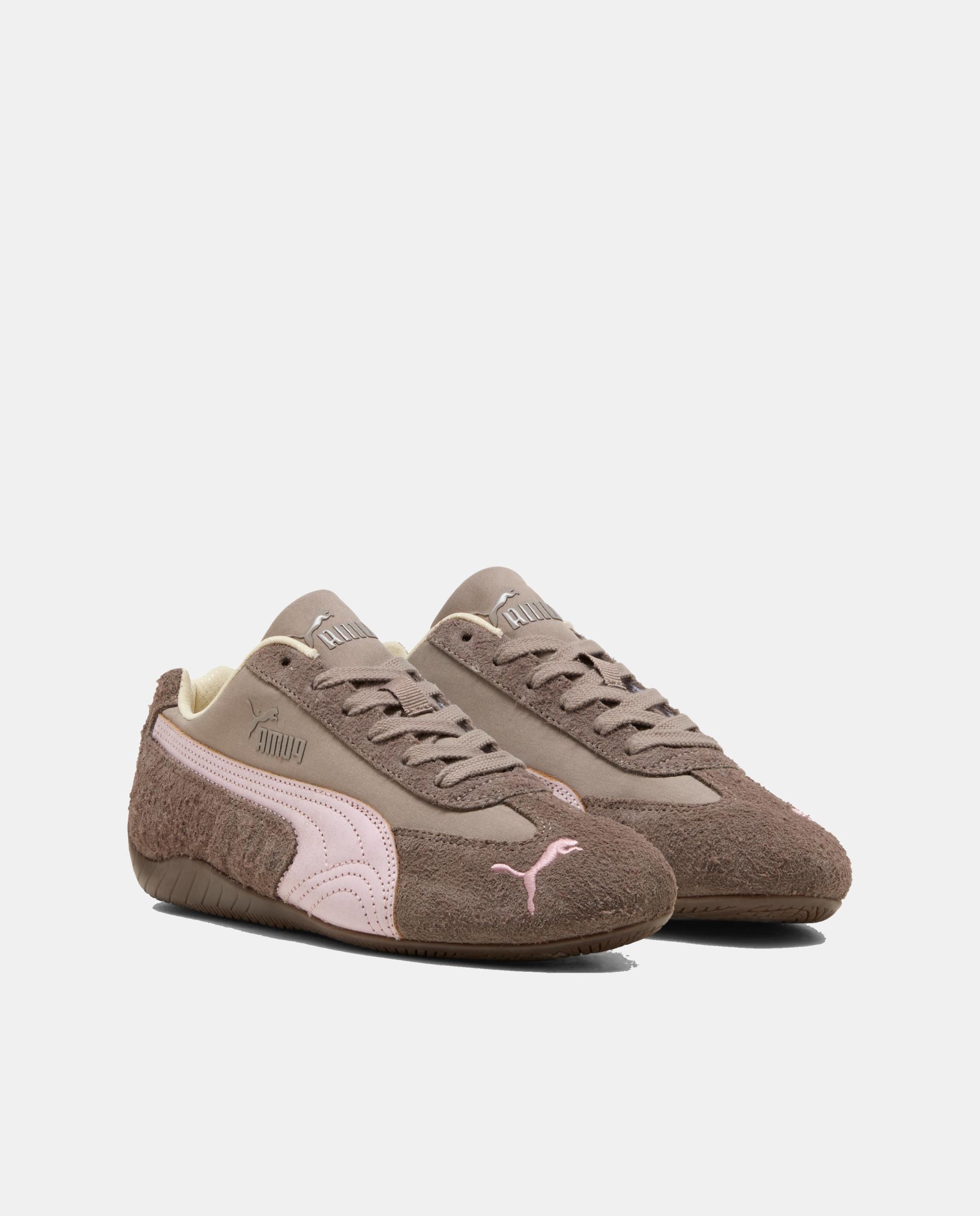 Sapatilhas Casual de Mulher Speedcat Brushed Luxe Wns Castanho-2