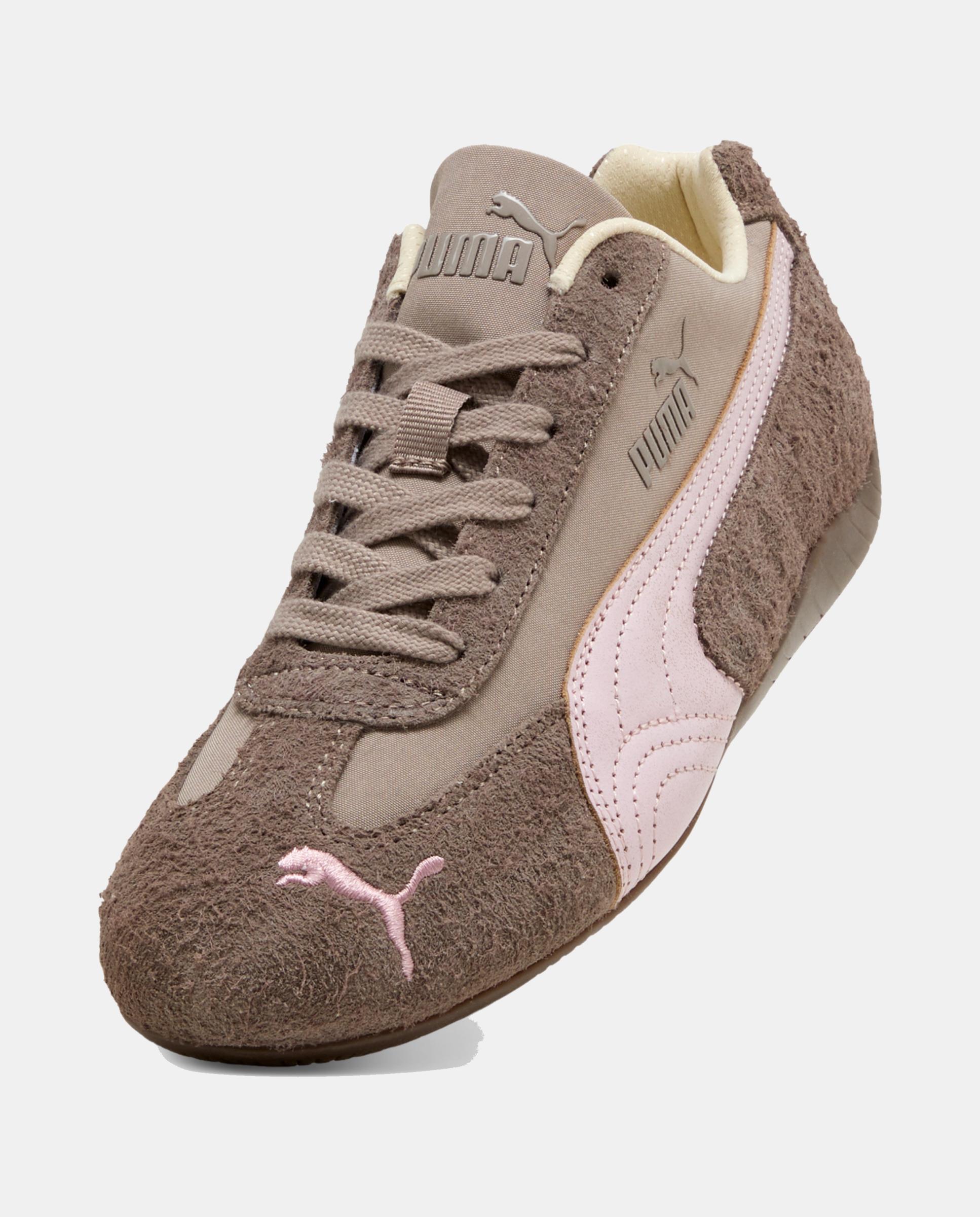 Sapatilhas Casual de Mulher Speedcat Brushed Luxe Wns Castanho-4